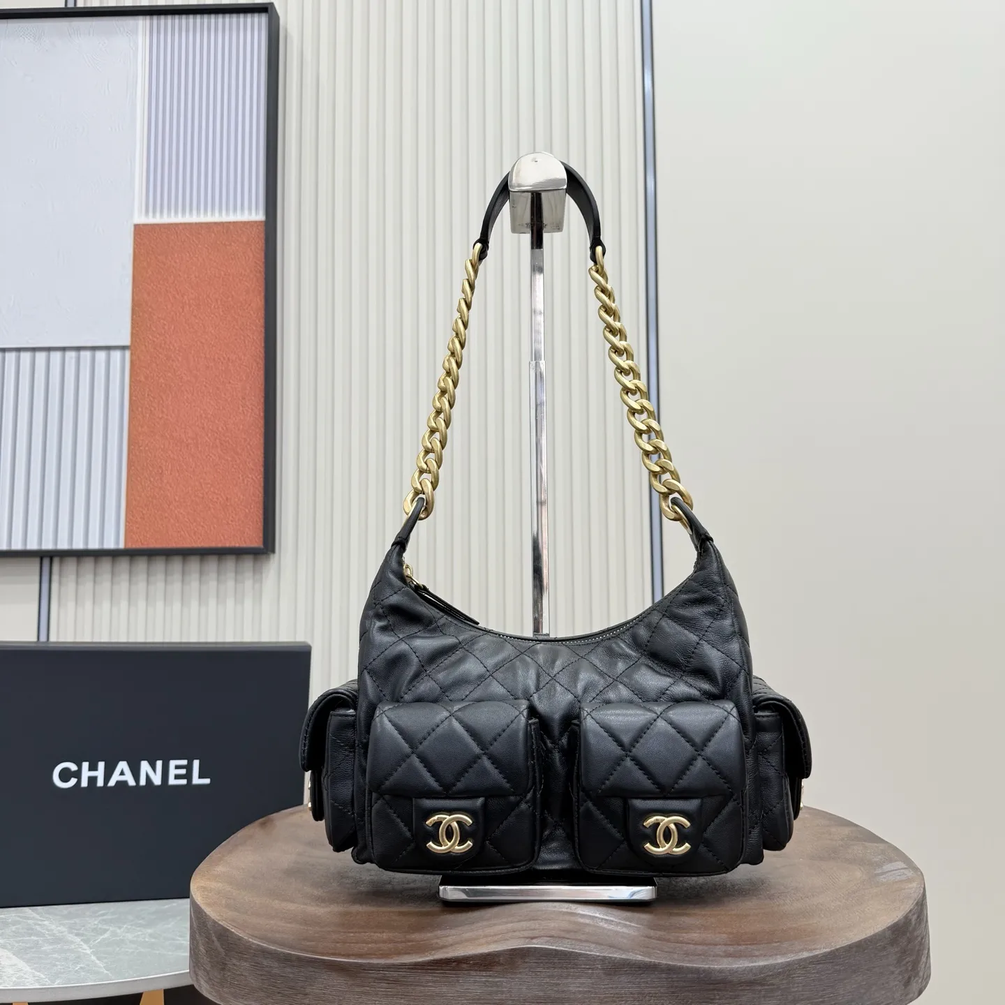Chanel 25C Hobo Bag AS5339 - Image 2