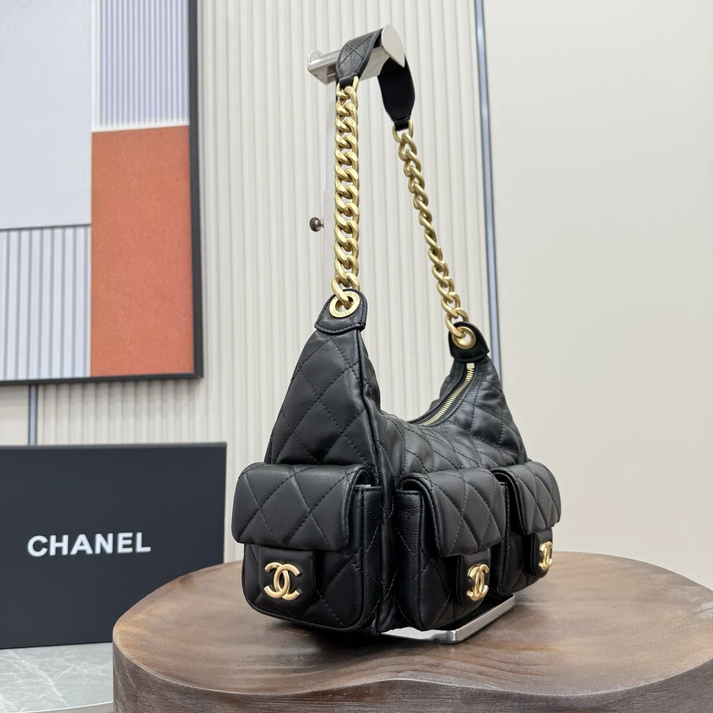 Chanel 25C Hobo Bag AS5339 - Image 3
