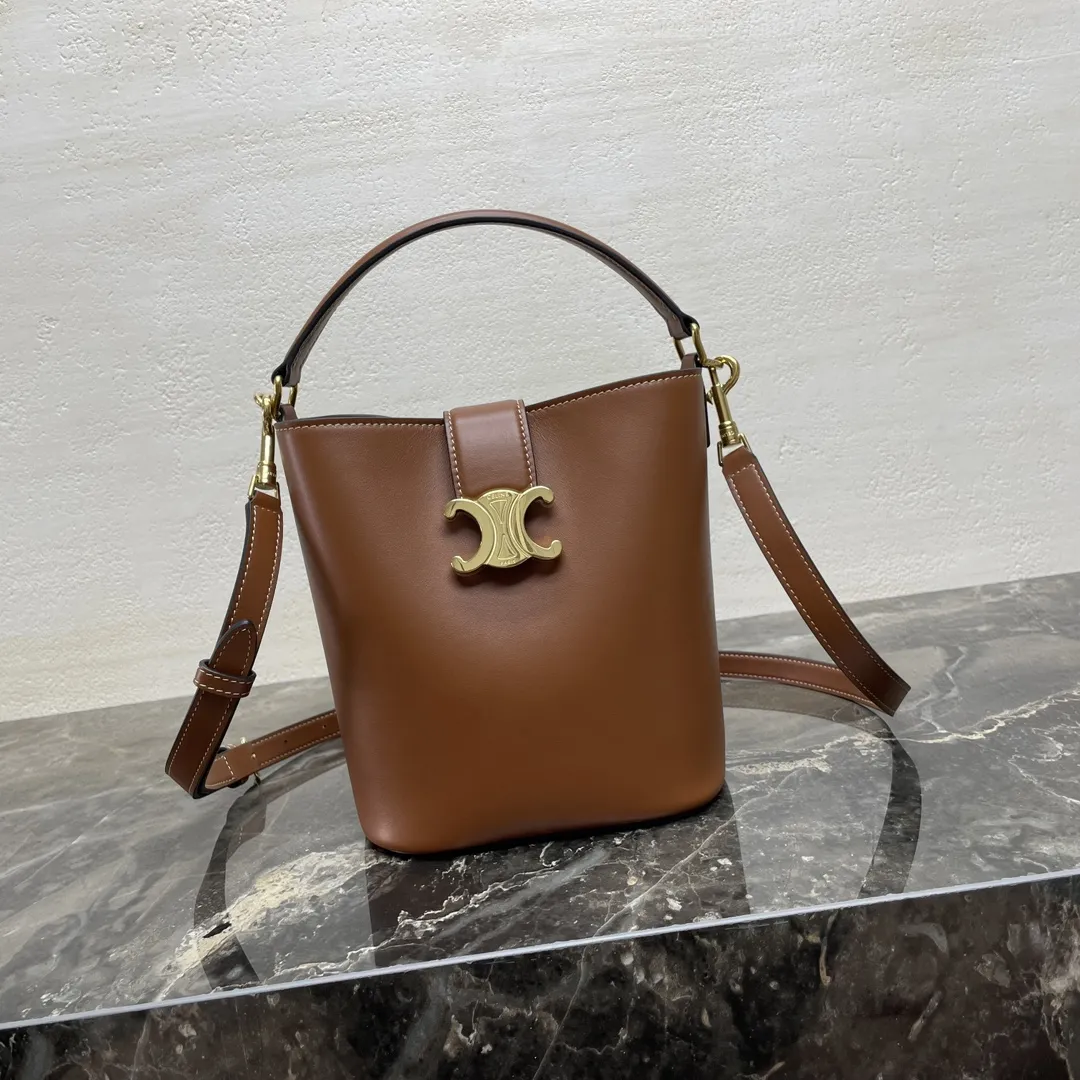 Alternative view of Celine Medium Bucket Louise In Smooth Calfskin 116613FX9.04LU