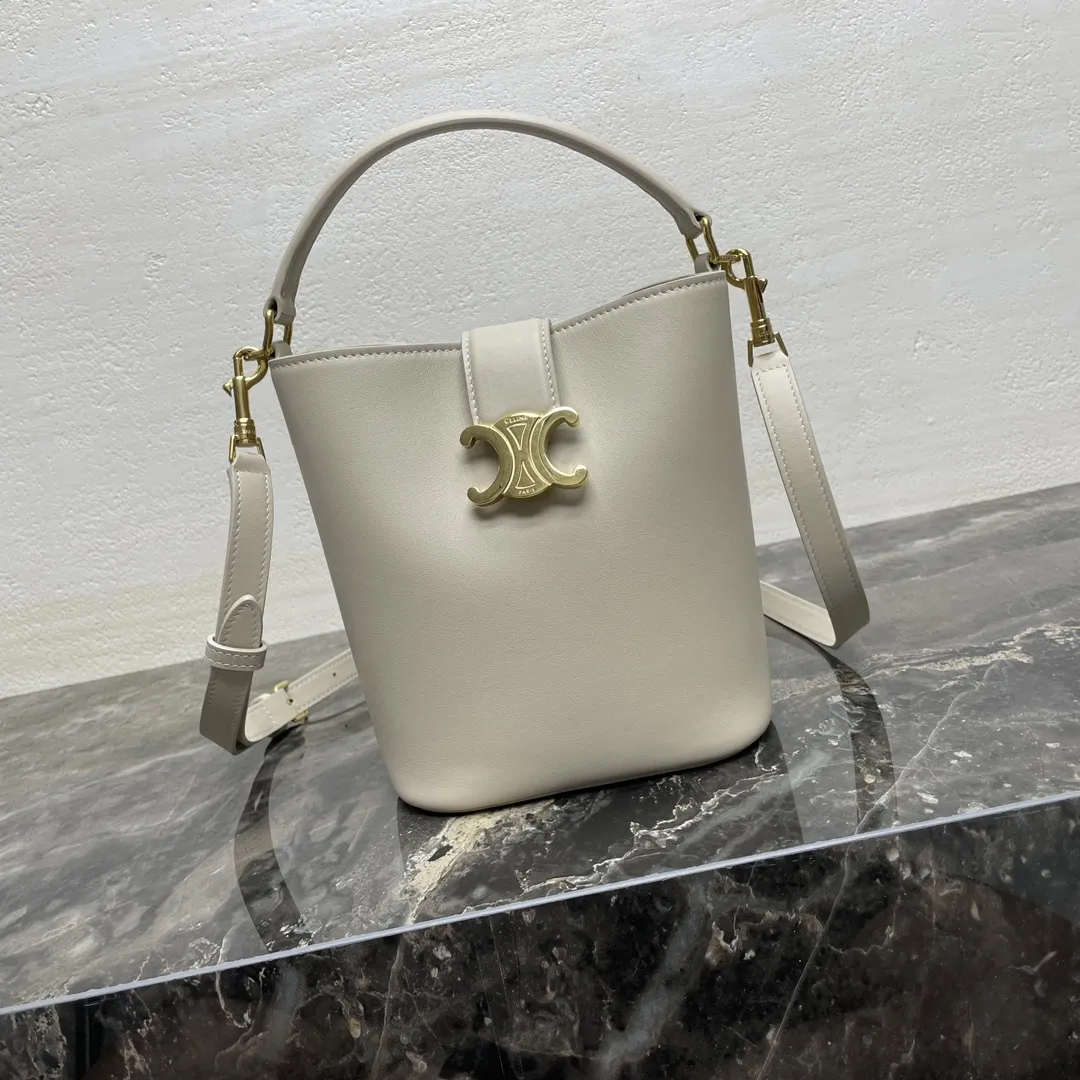 Alternative view of Celine Medium Bucket Louise In Smooth Calfskin 116613FX9.18GT
