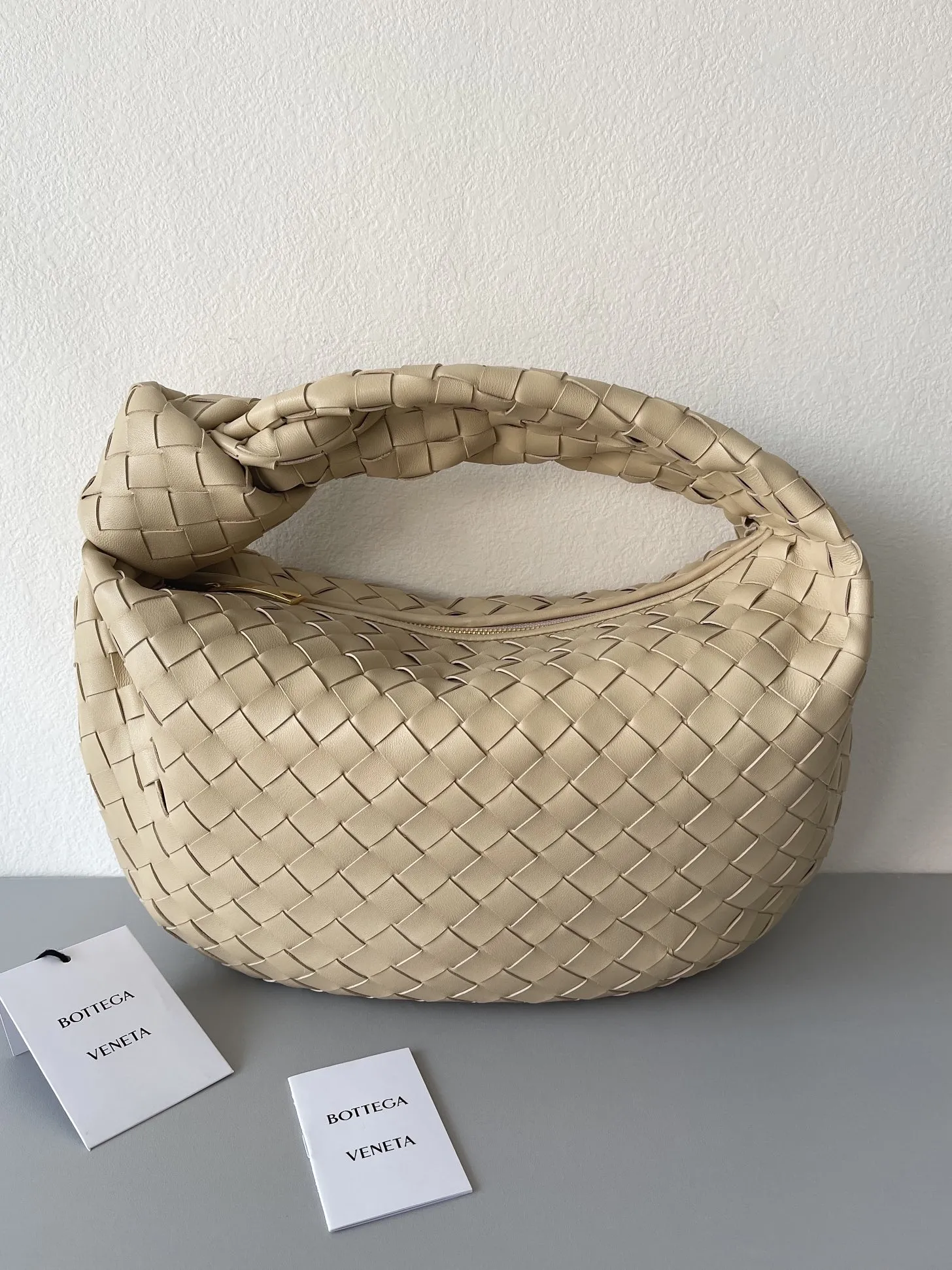 Alternative view of Bottega Veneta Small Jodie Porridge 690225