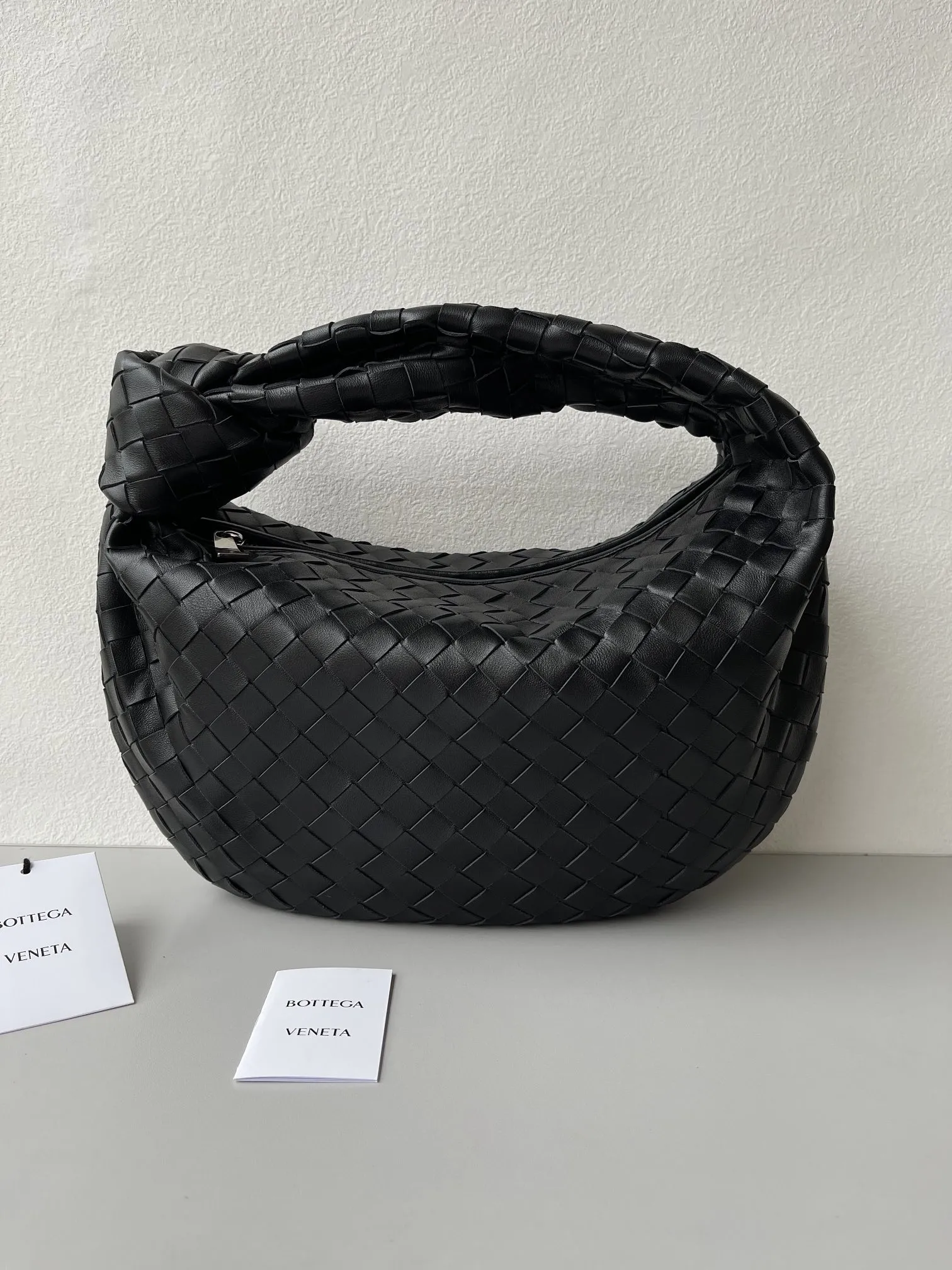 Alternative view of Bottega Veneta Small Jodie Black 690225