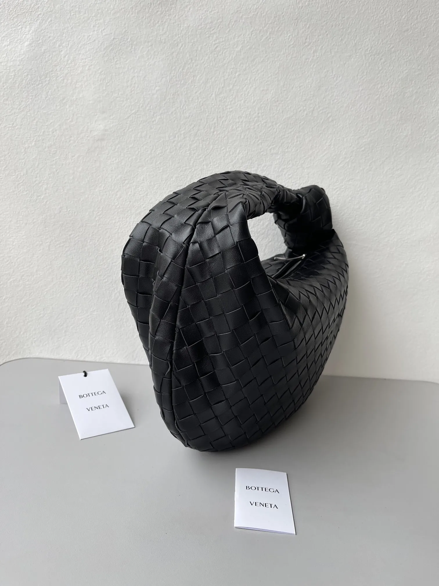 Bottega Veneta Small Jodie Black 690225 - Image 5