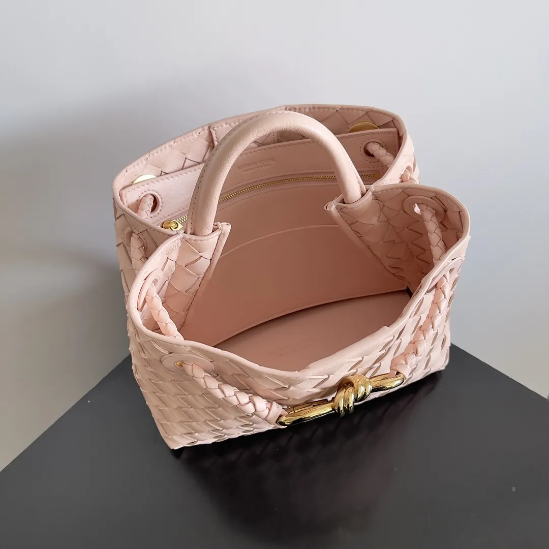 Bottega Veneta Small Andiamo Pink 766014 - 图片 10
