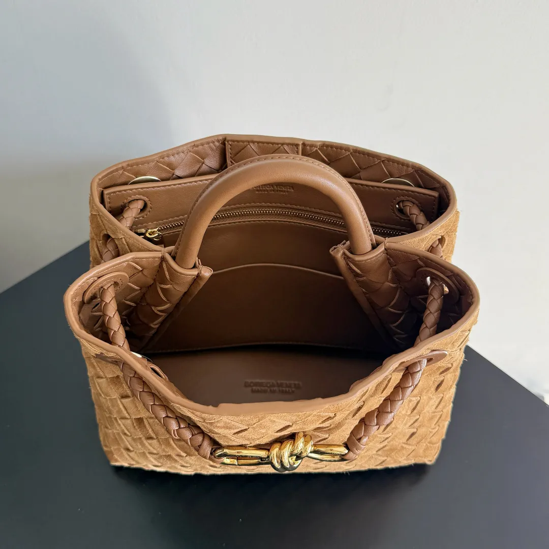 Bottega Veneta Small Andiamo Amber 766014 - Image 10