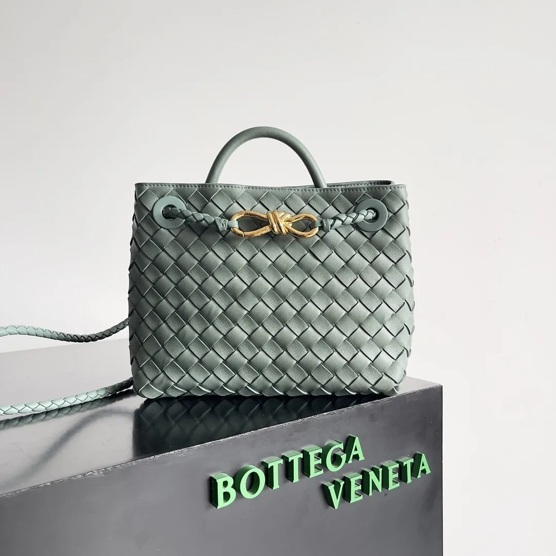 Alternative view of Bottega Veneta Small Andiamo Raintree 766014
