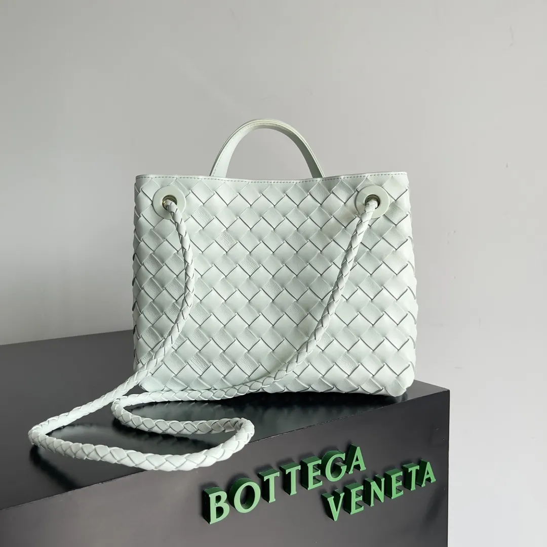 Bottega Veneta Small Andiamo White 766014 - Image 5