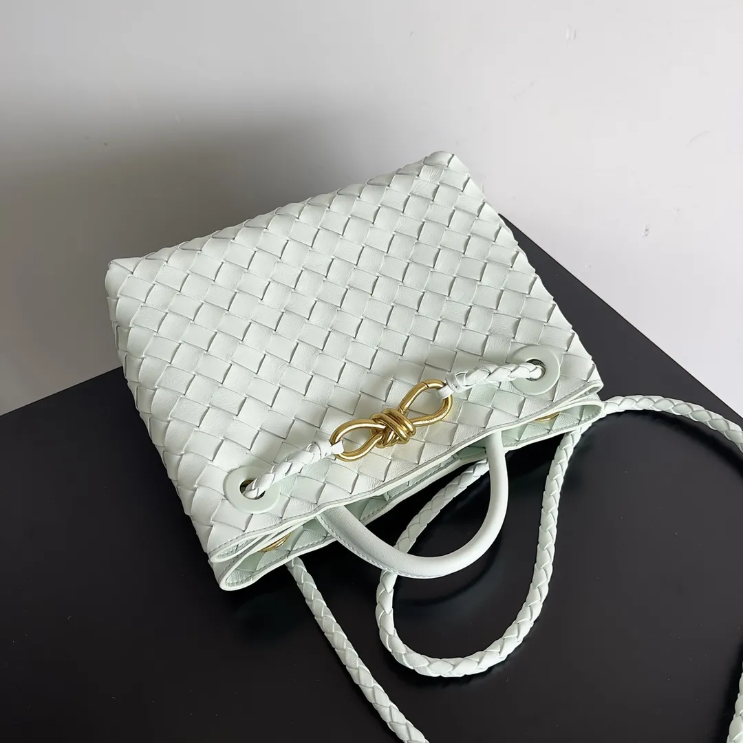 Bottega Veneta Small Andiamo White 766014 - Image 6