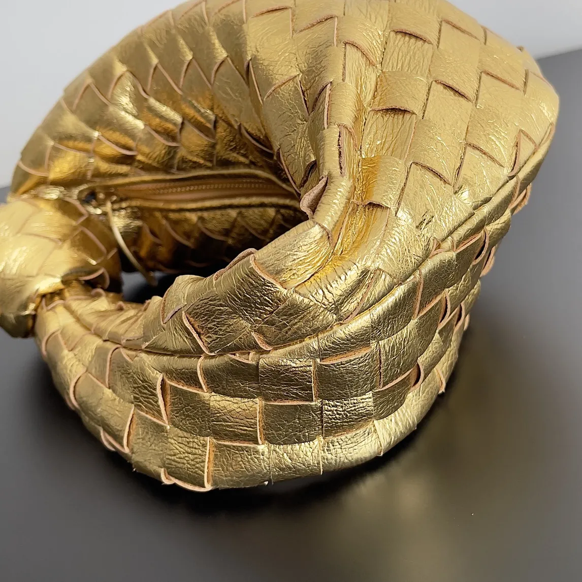 Bottega Veneta Mini Jodie Gold 651876 - 图片 5