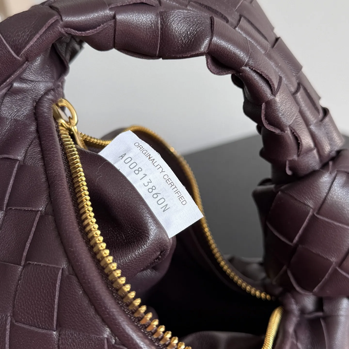 Bottega Veneta Mini Jodie Dark barolo 651876 - 图片 10