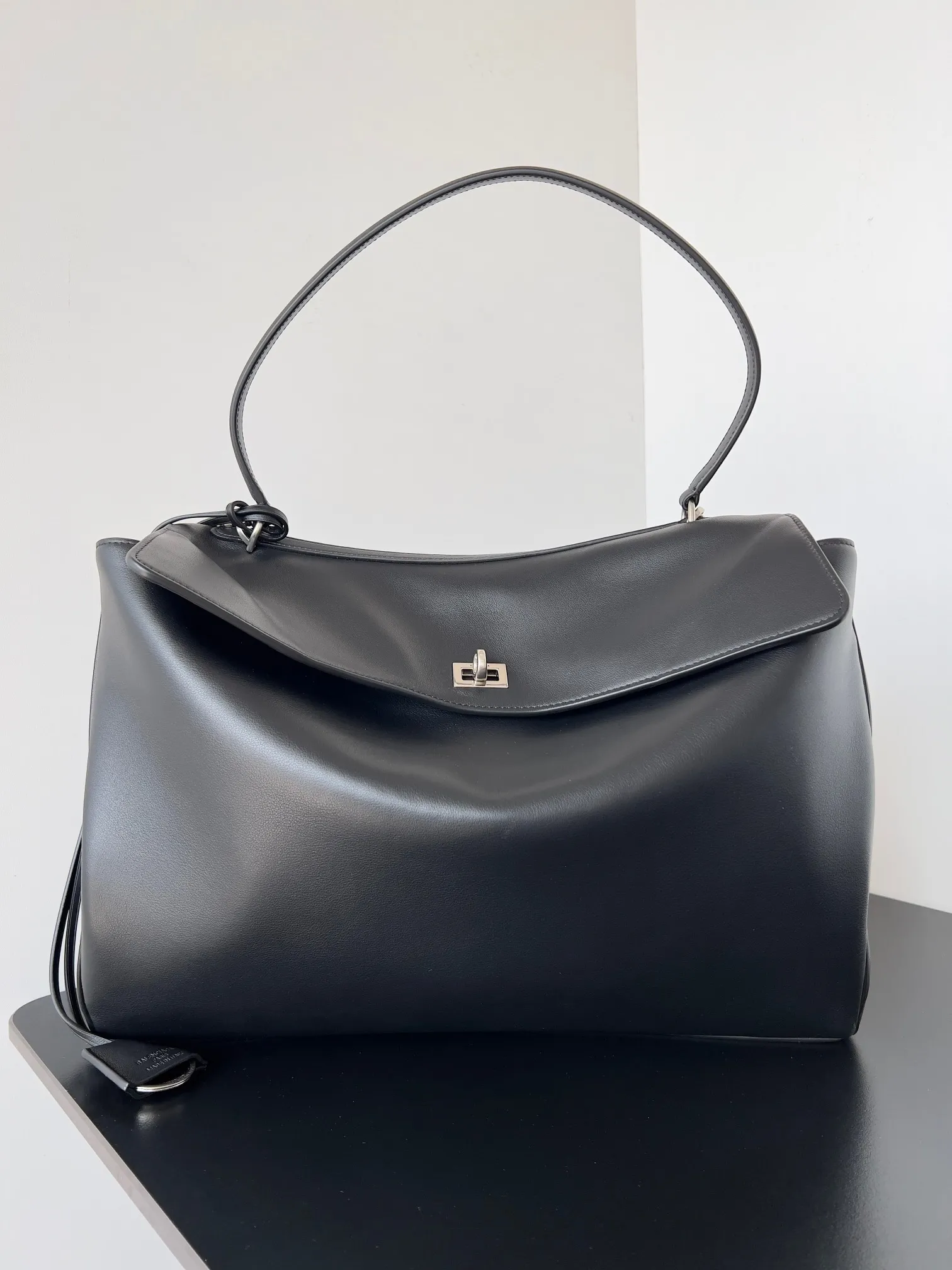 Alternative view of Balenciaga Women's Rodeo Handbag Large in Black 789744