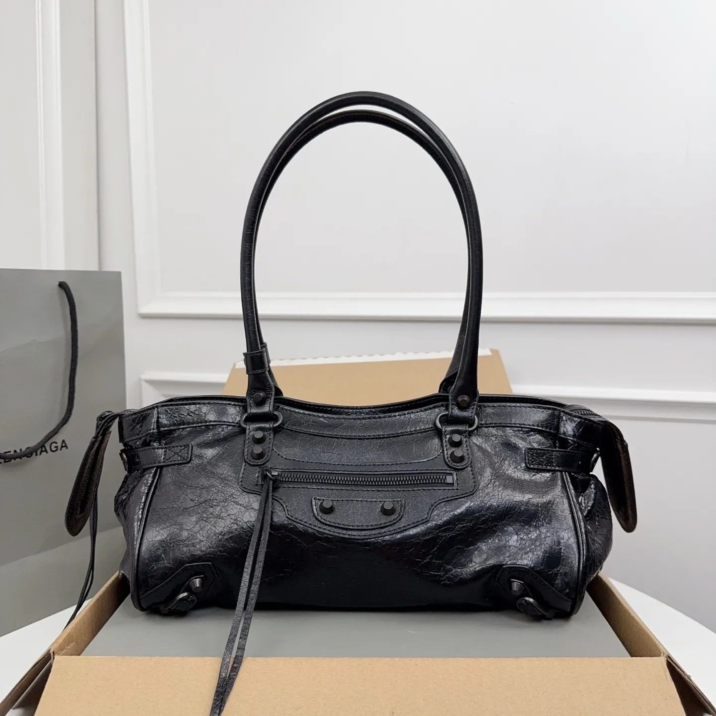 Alternative view of Balenciaga Women's Le City Bag East-west in Black 8457042
