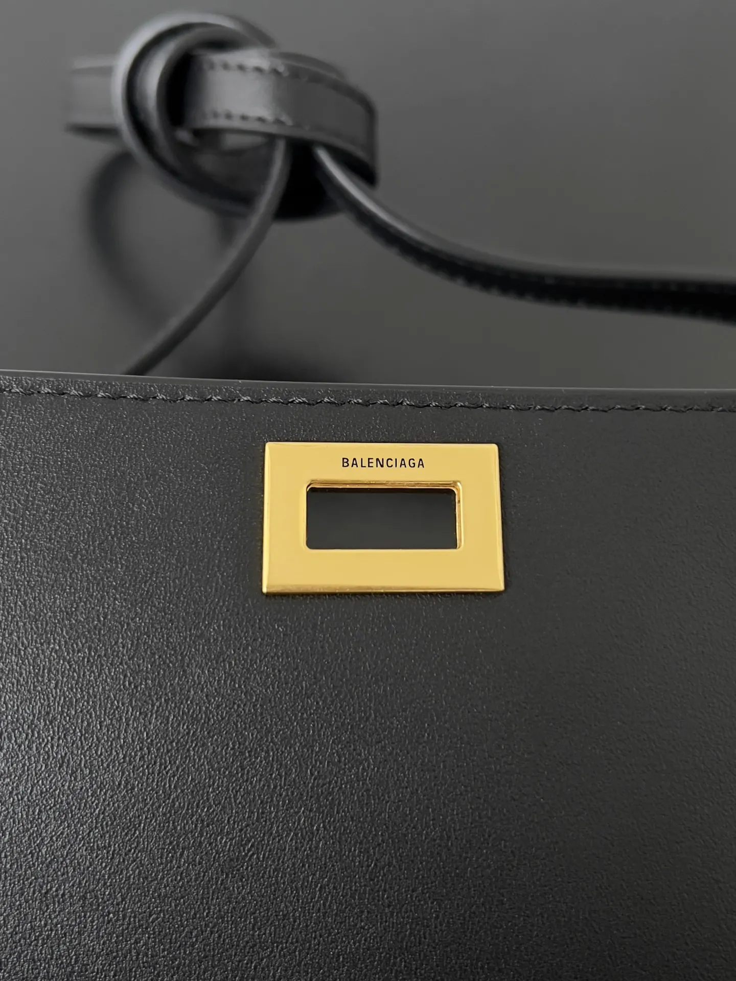Balenciaga Women's Bel Air Clutch On Strap Small in Black 8349432 - Image 5