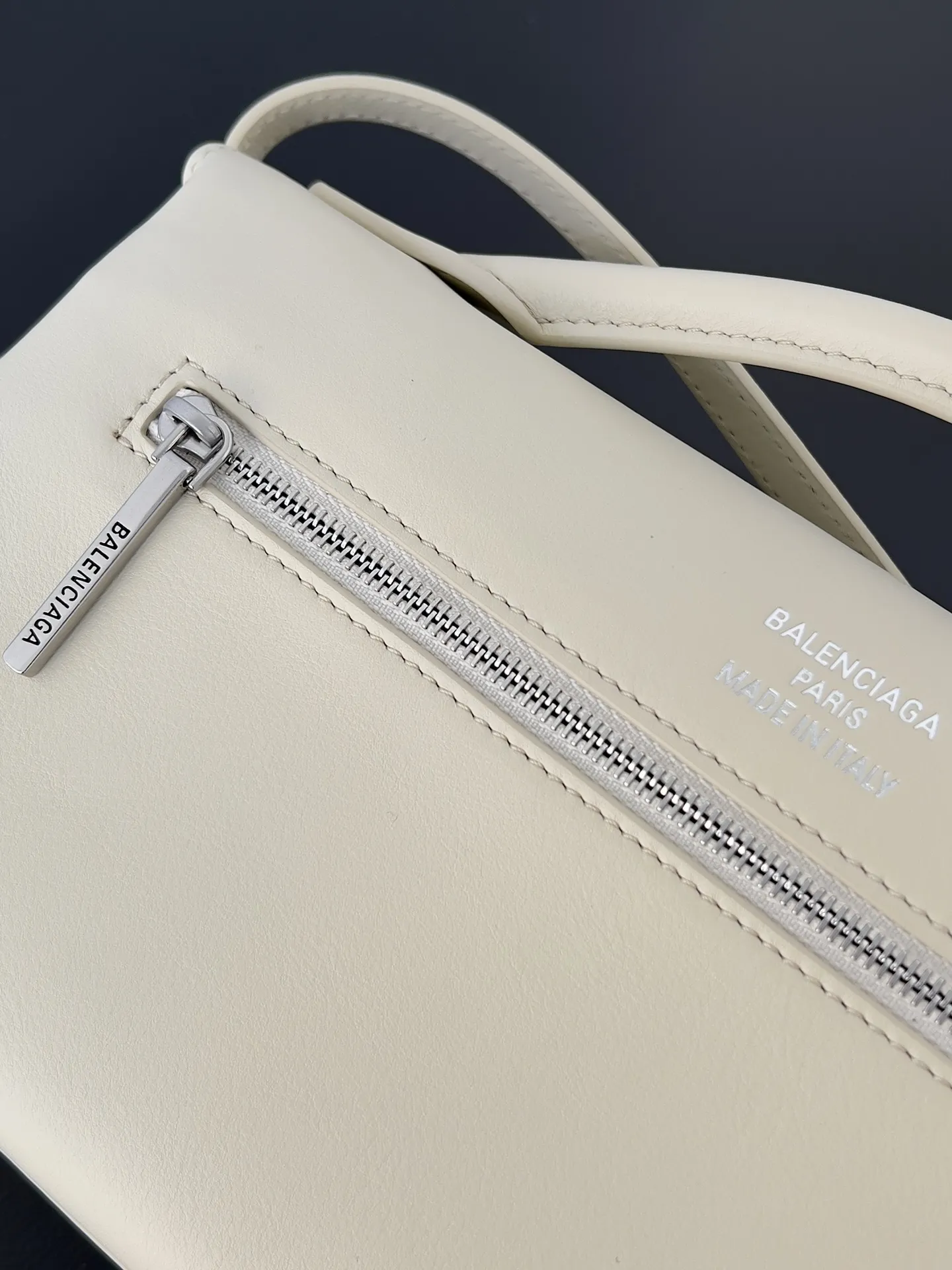 Balenciaga Women's Bel Air Clutch On Strap Small in Almond 8349432 - Image 7