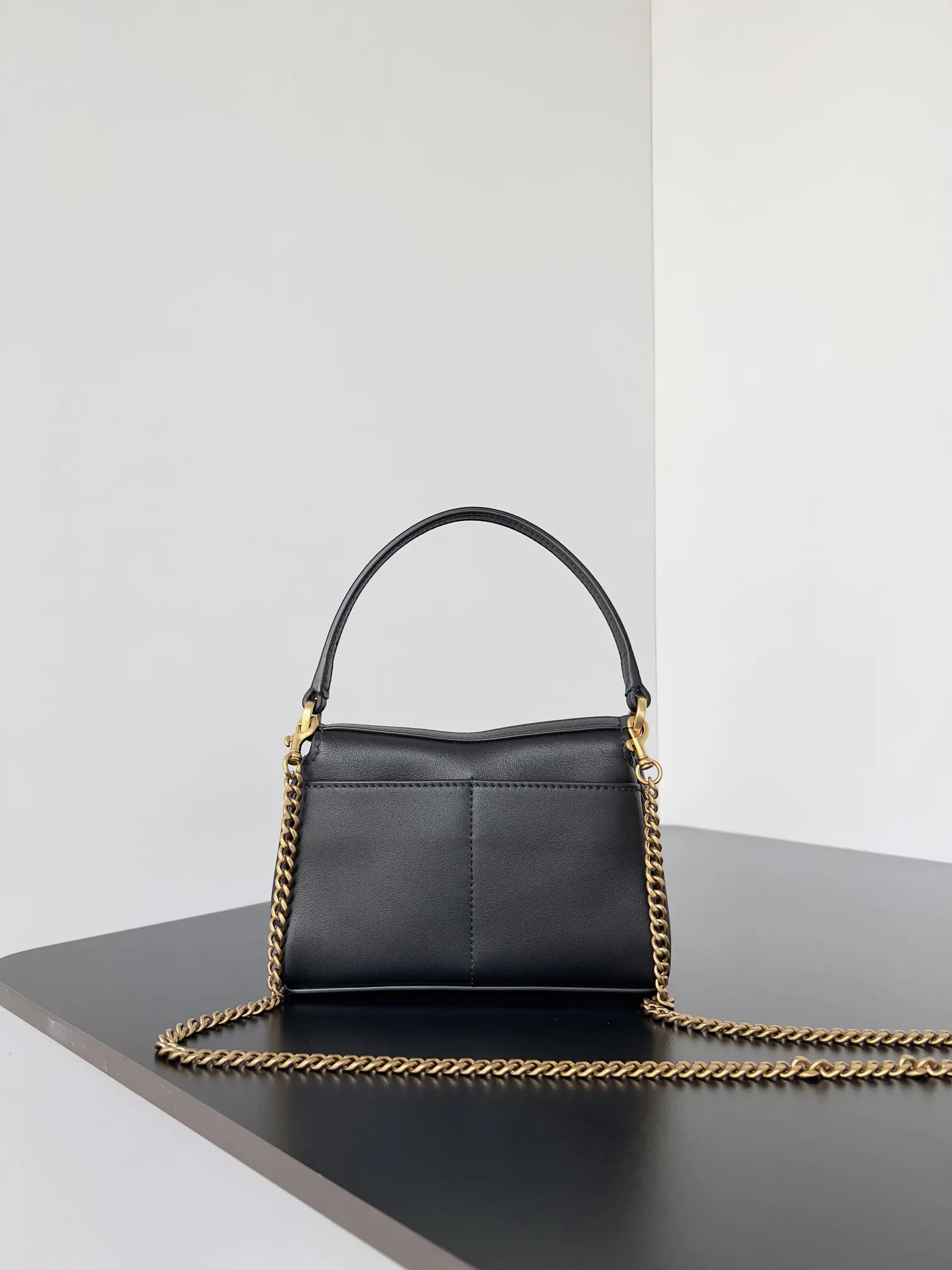Balenciaga Women's Rodeo Bag With Chain Nano in Black 819429 - Image 3