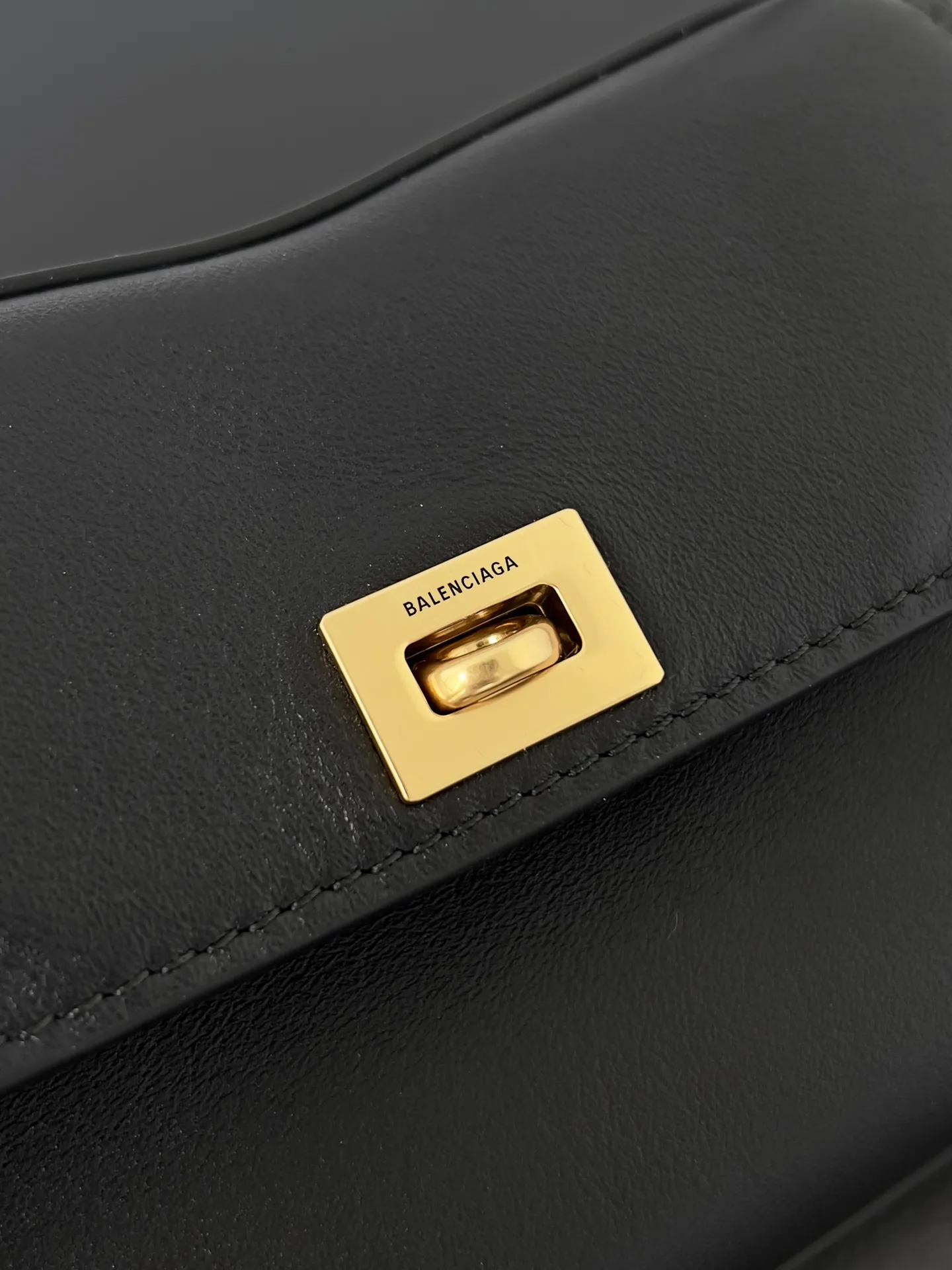 Balenciaga Women's Rodeo Bag With Chain Nano in Black 819429 - Image 5