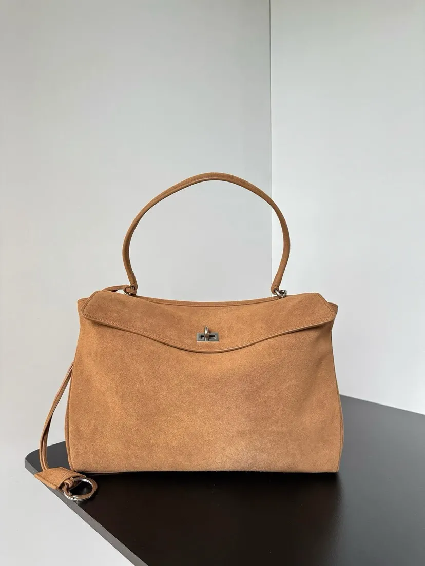 Alternative view of Balenciaga Women's Rodeo Handbag Medium in Camel 789772