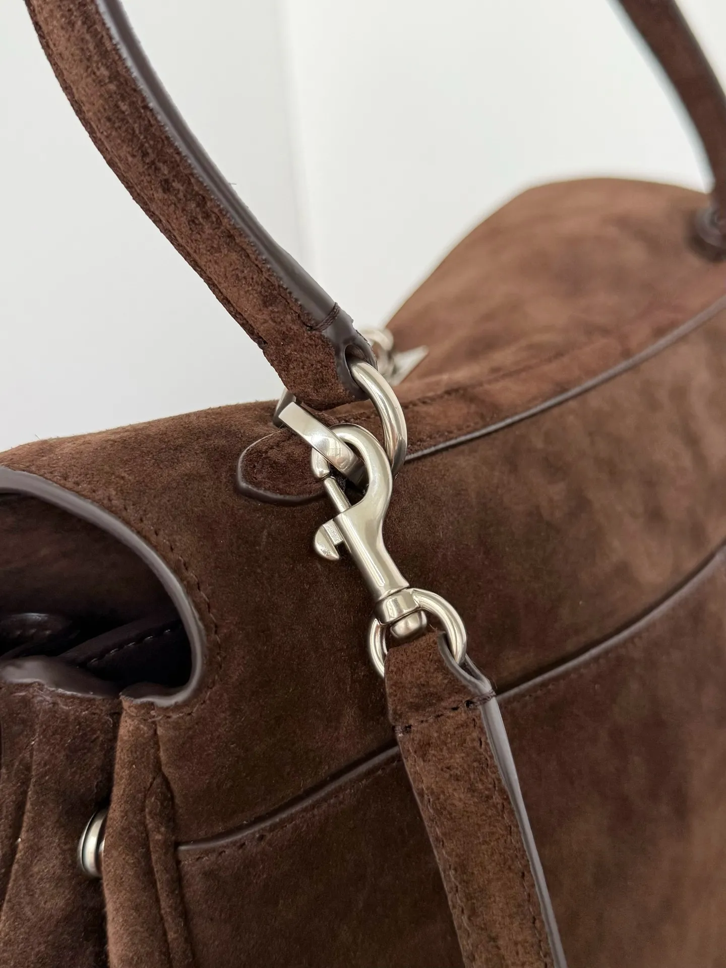 Balenciaga Women's Rodeo Handbag Medium in Light Espresso 789772 - Image 6