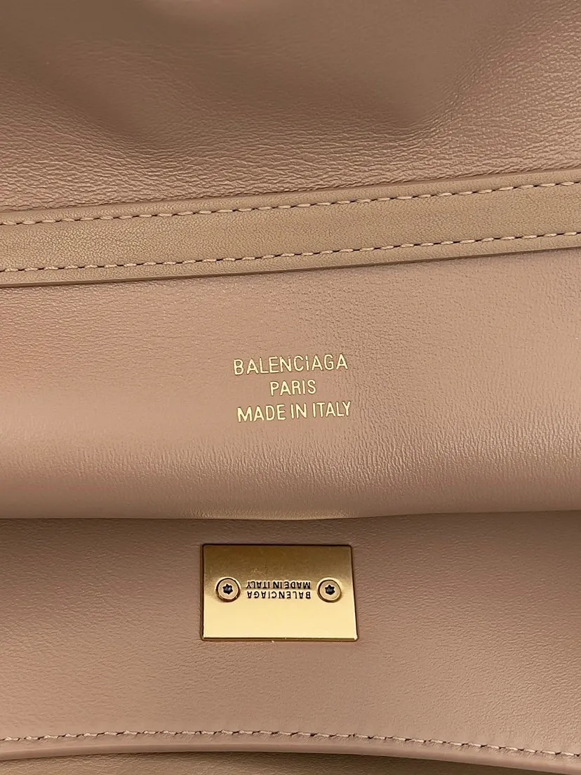 Balenciaga Women's Rodeo Handbag Medium in Latte 789772 - Image 6