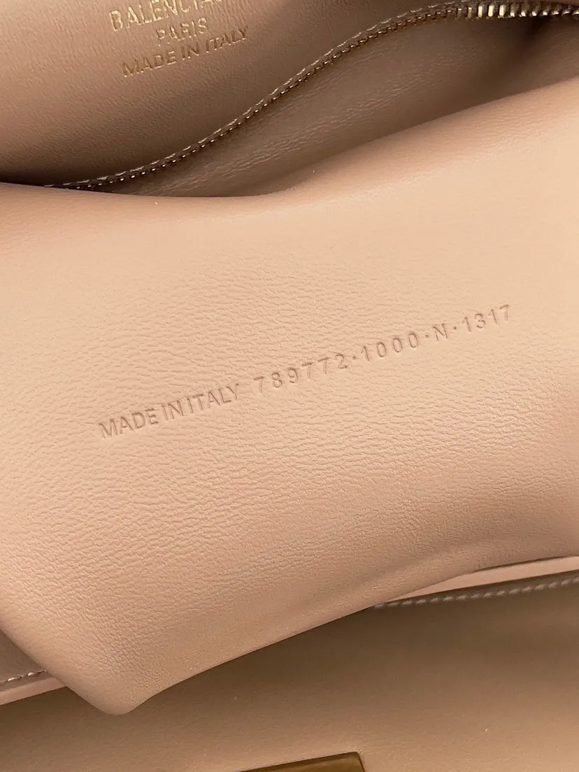 Balenciaga Women's Rodeo Handbag Medium in Latte 789772 - Image 9