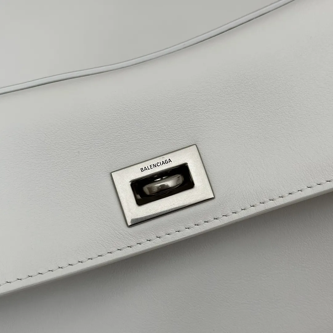 Balenciaga Women's Rodeo Handbag Medium in White 789772 - 图片 7