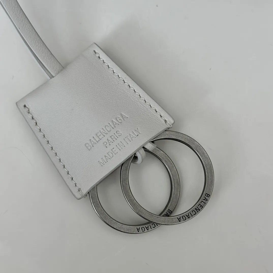 Balenciaga Women's Rodeo Handbag Medium in White 789772 - 图片 8