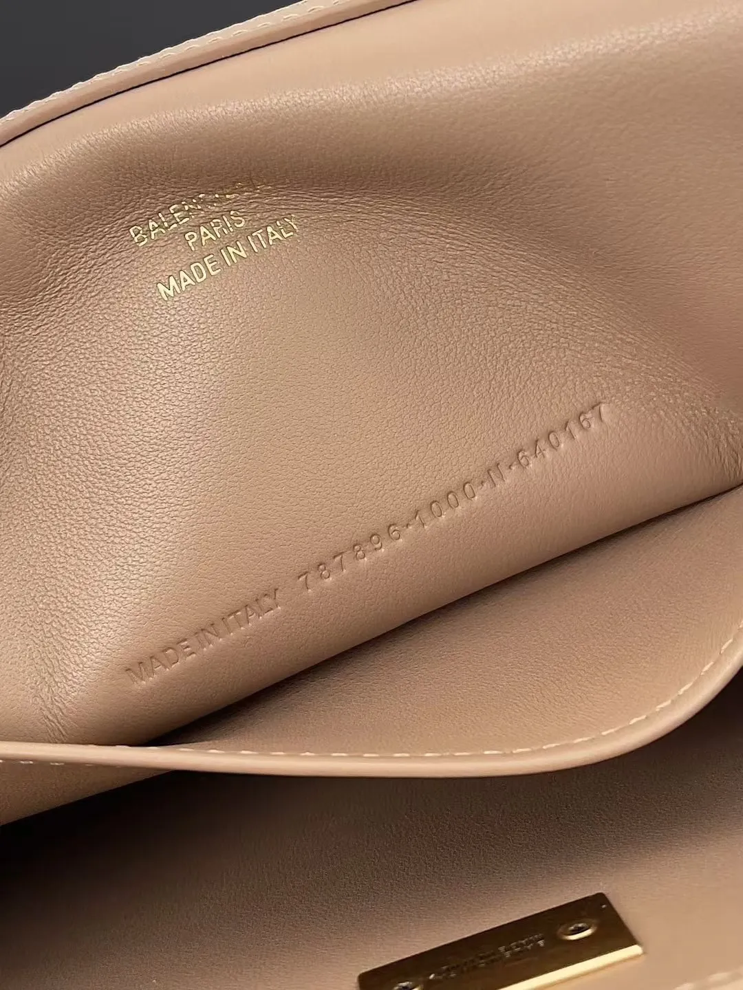 Balenciaga Women's Rodeo Handbag Mini in Latte 795456 - Image 9