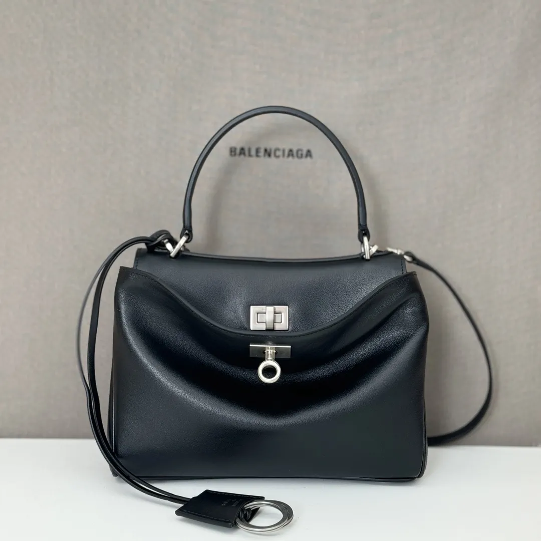 Alternative view of Balenciaga Women's Rodeo Handbag Mini in Black 795456