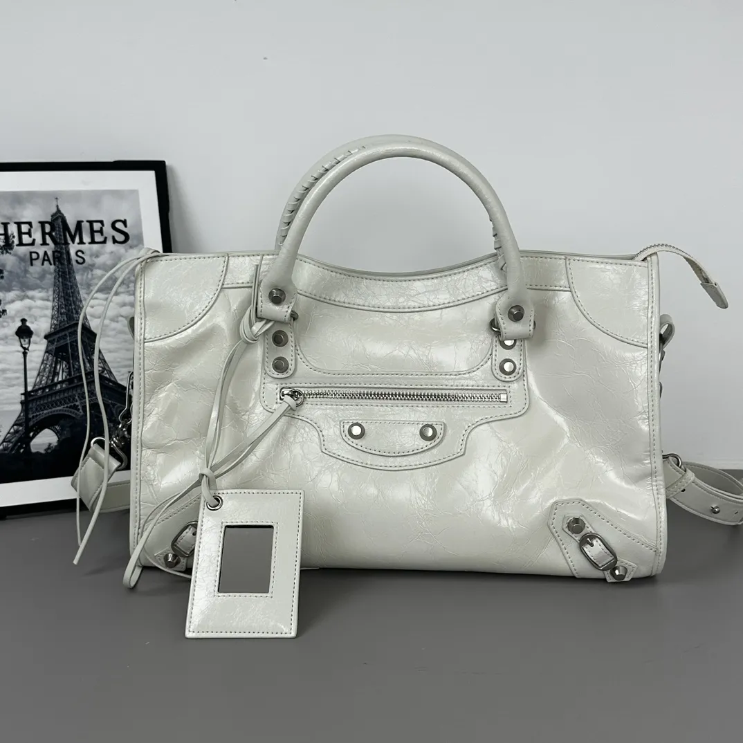 Alternative view of Balenciaga Women's Le City Bag Small in White 811442
