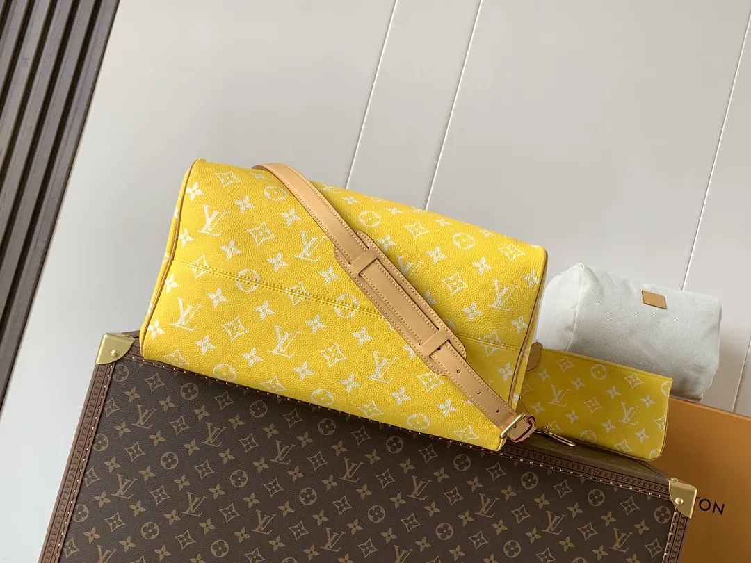 Louis Vuitton Speedy P9 Bandouli??re 40 Monogram Ostrich-Embossed Cowhide M24417 - 图片 5