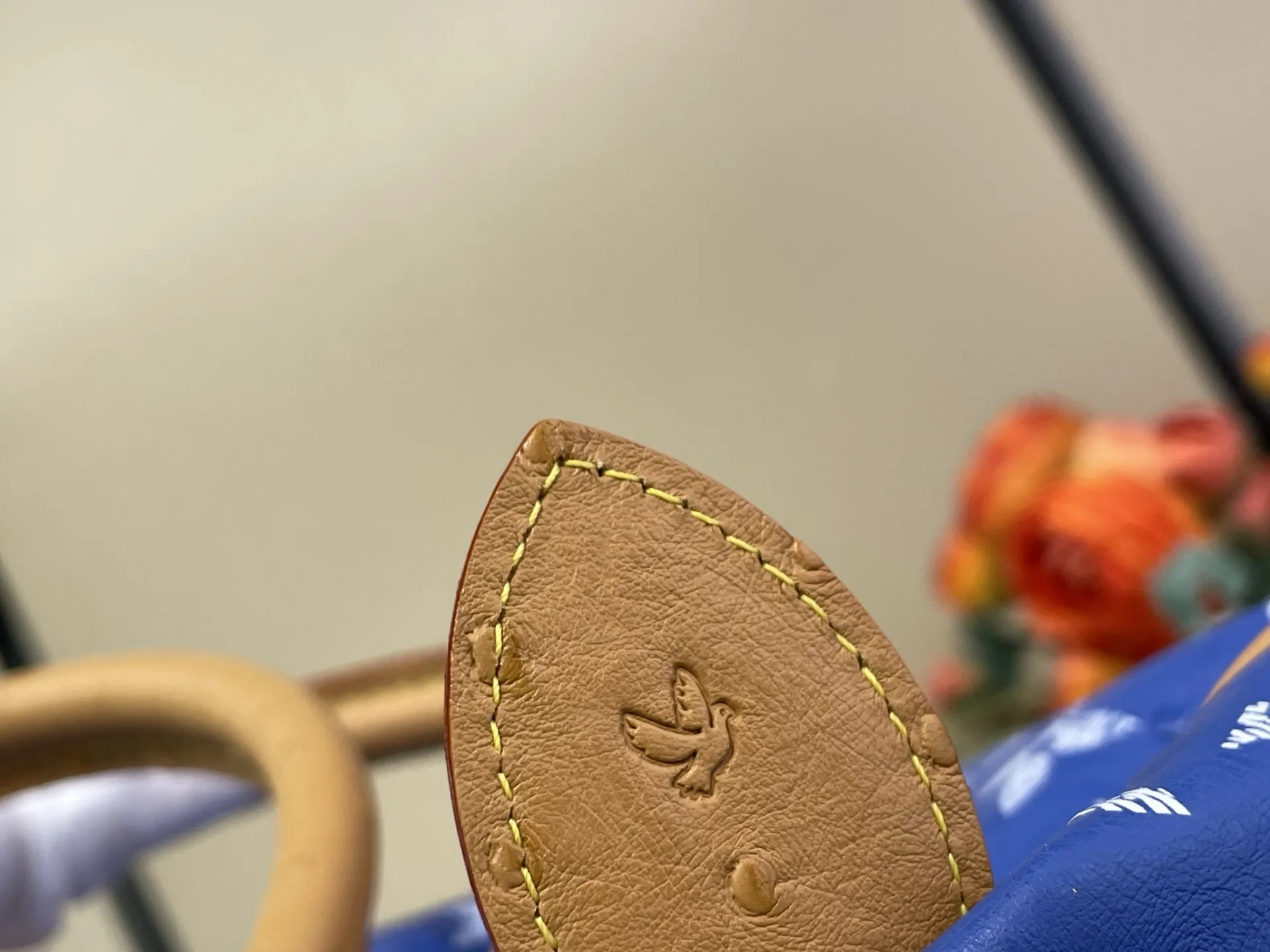 Louis Vuitton Speedy P9 Bandouli??re 40 Monogram Ostrich-Embossed Cowhide M24417 - 图片 10