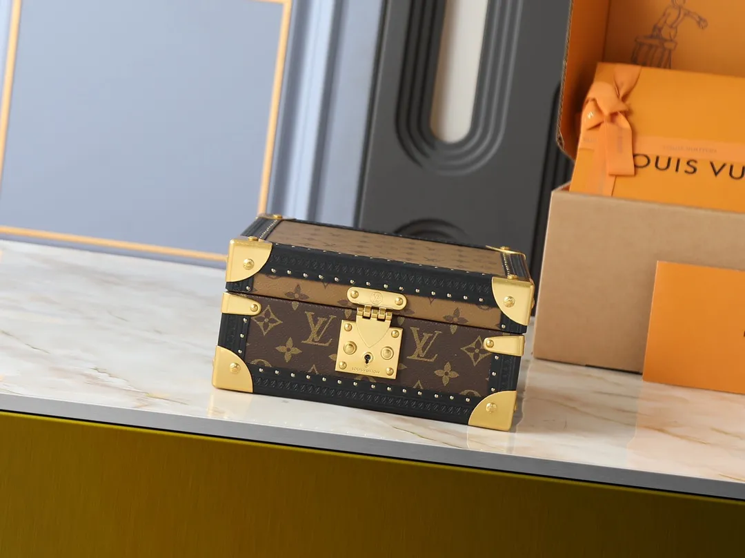 Louis Vuitton Coffret Joaillerie Monogram Reverse M11156 - 图片 3