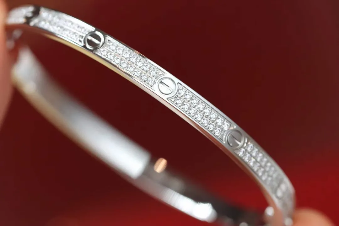 Cartier Love bracelet, small model, paved N6726517 - 图片 5