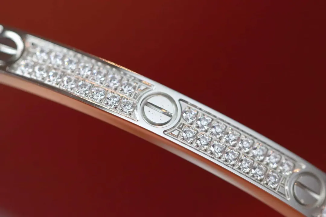 Cartier Love bracelet, small model, paved N6726517 - 图片 6