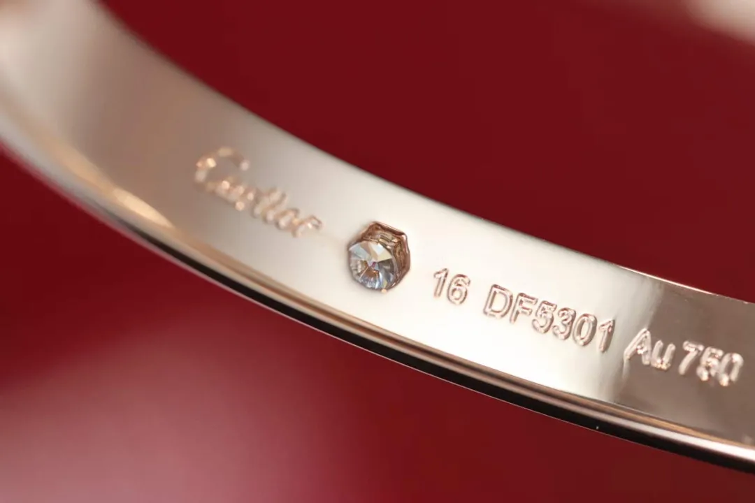 Cartier Love bracelet, classic model, 4 diamonds B6069917 - 图片 8