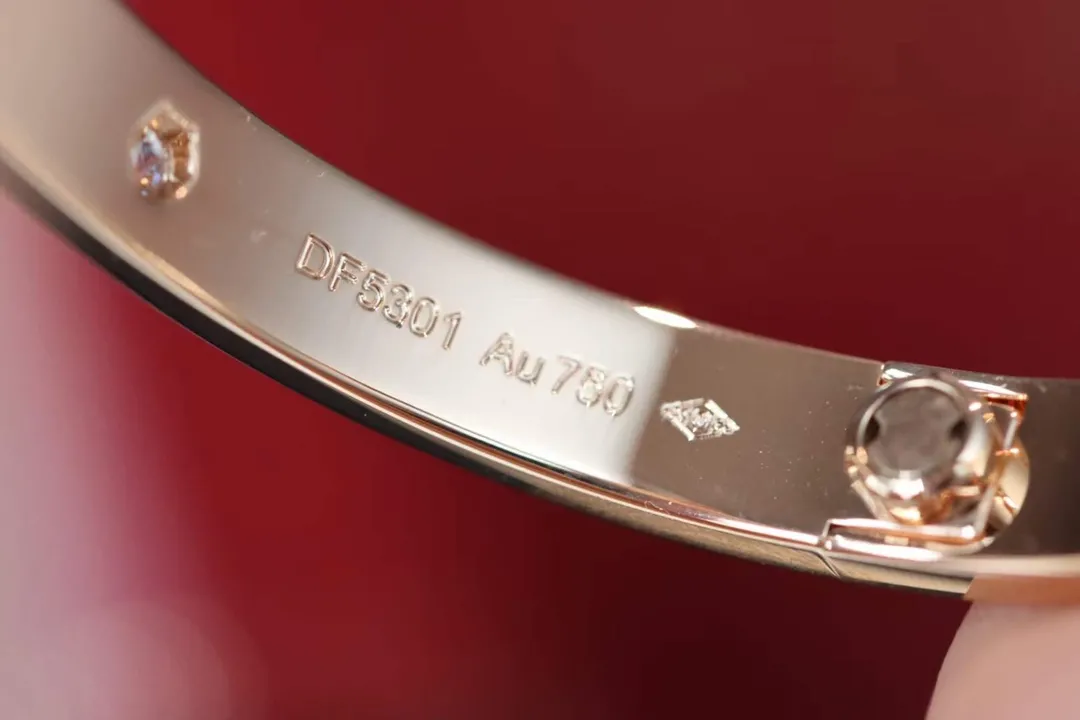 Cartier Love bracelet, classic model, 4 diamonds B6069917 - 图片 10