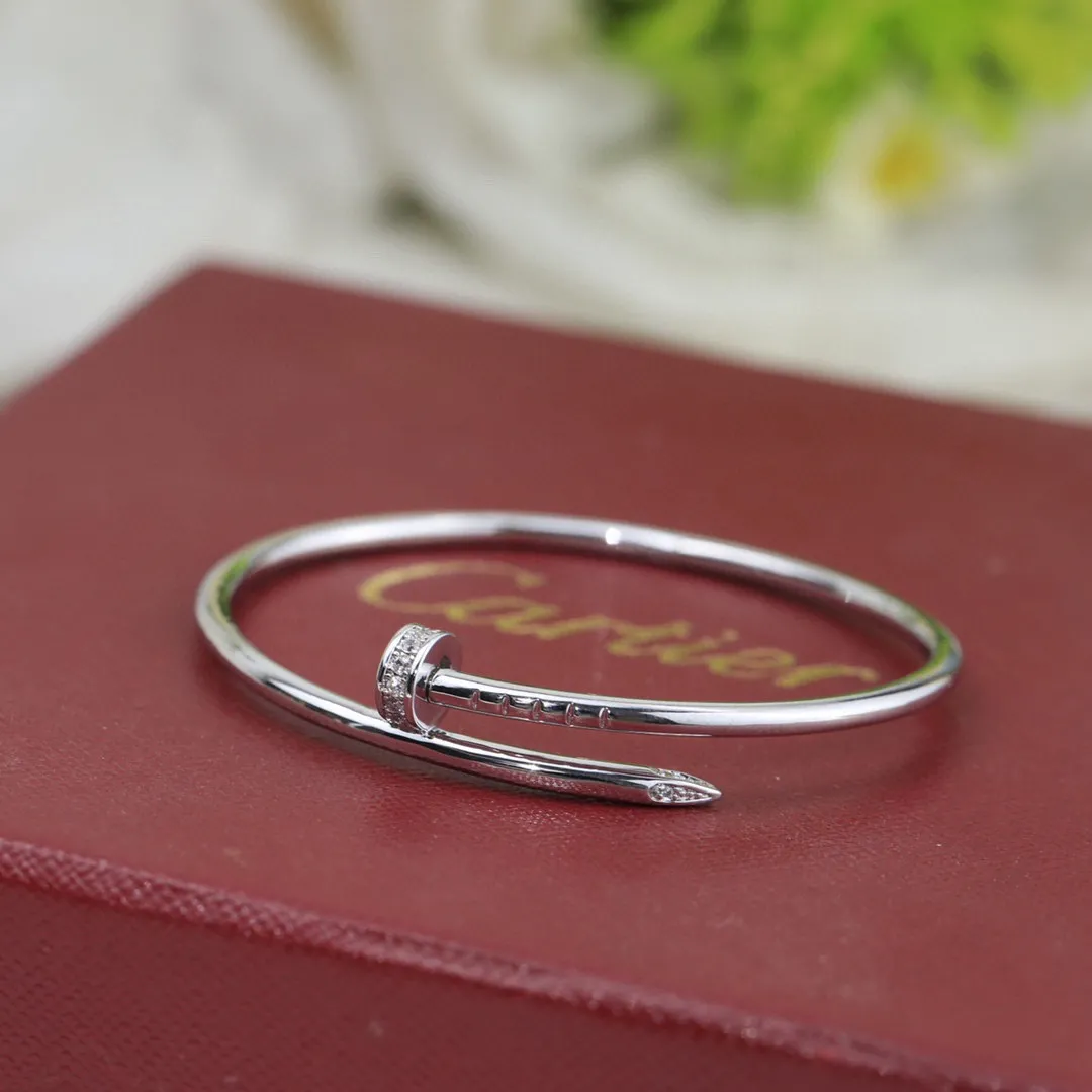 Alternative view of Cartier Juste un Clou bracelet, classic model, diamonds B6048517