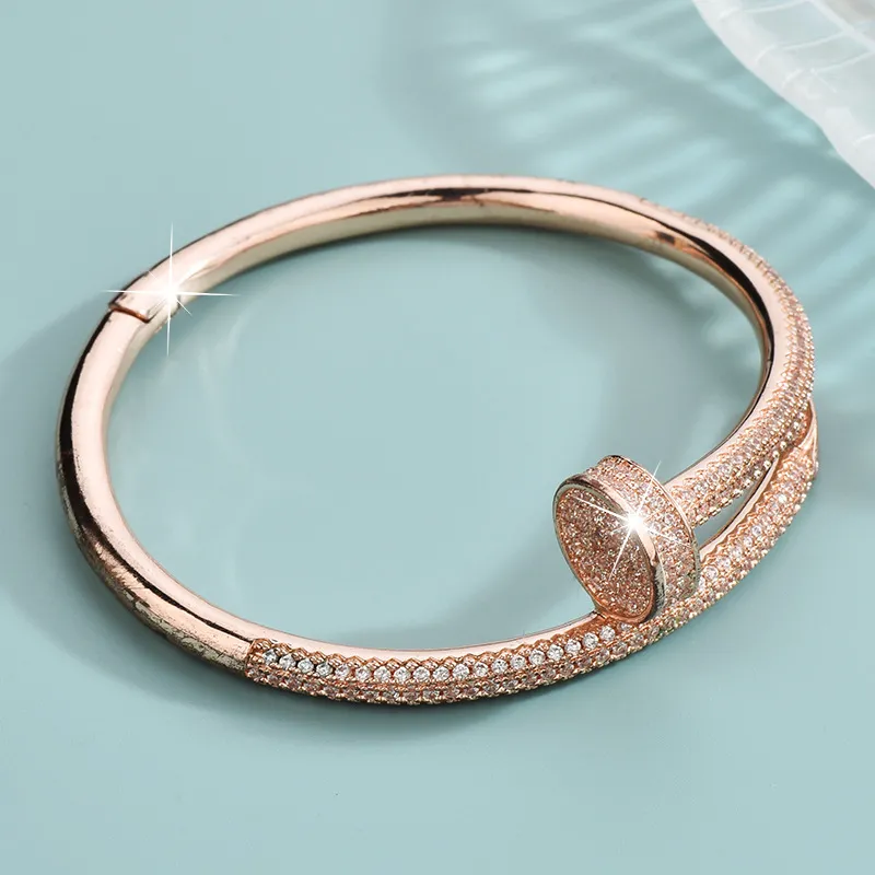 Alternative view of Cartier Juste un Clou bracelet, classic model, semi-paved N6702117