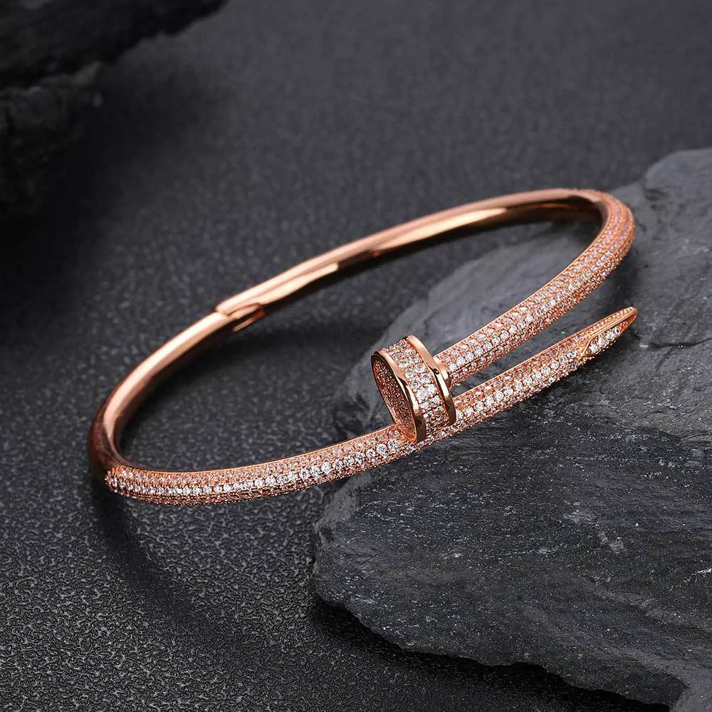Cartier Juste un Clou bracelet, classic model, semi-paved N6702117 - 图片 9