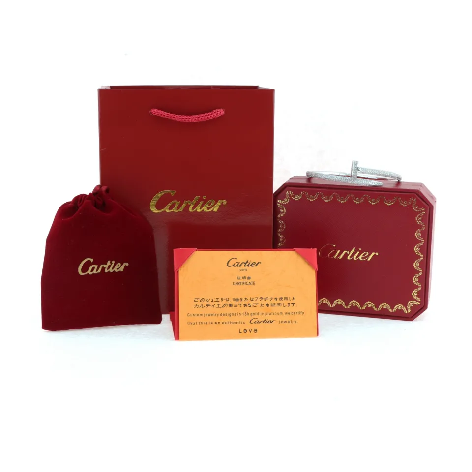 Alternative view of Cartier Juste un Clou bracelet, classic model, diamonds N6707317
