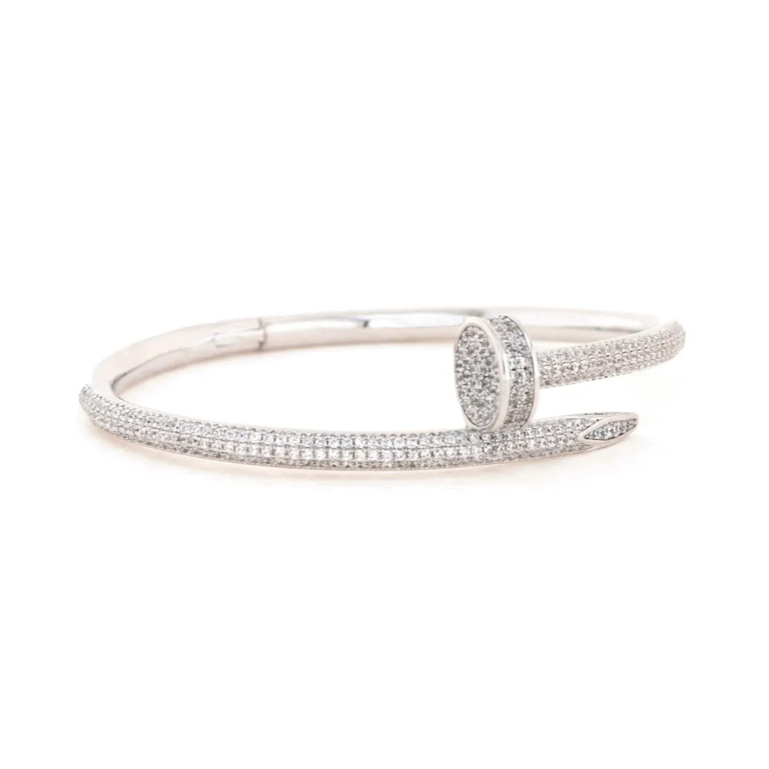 Cartier Juste un Clou bracelet, classic model, diamonds N6707317 - Image 4