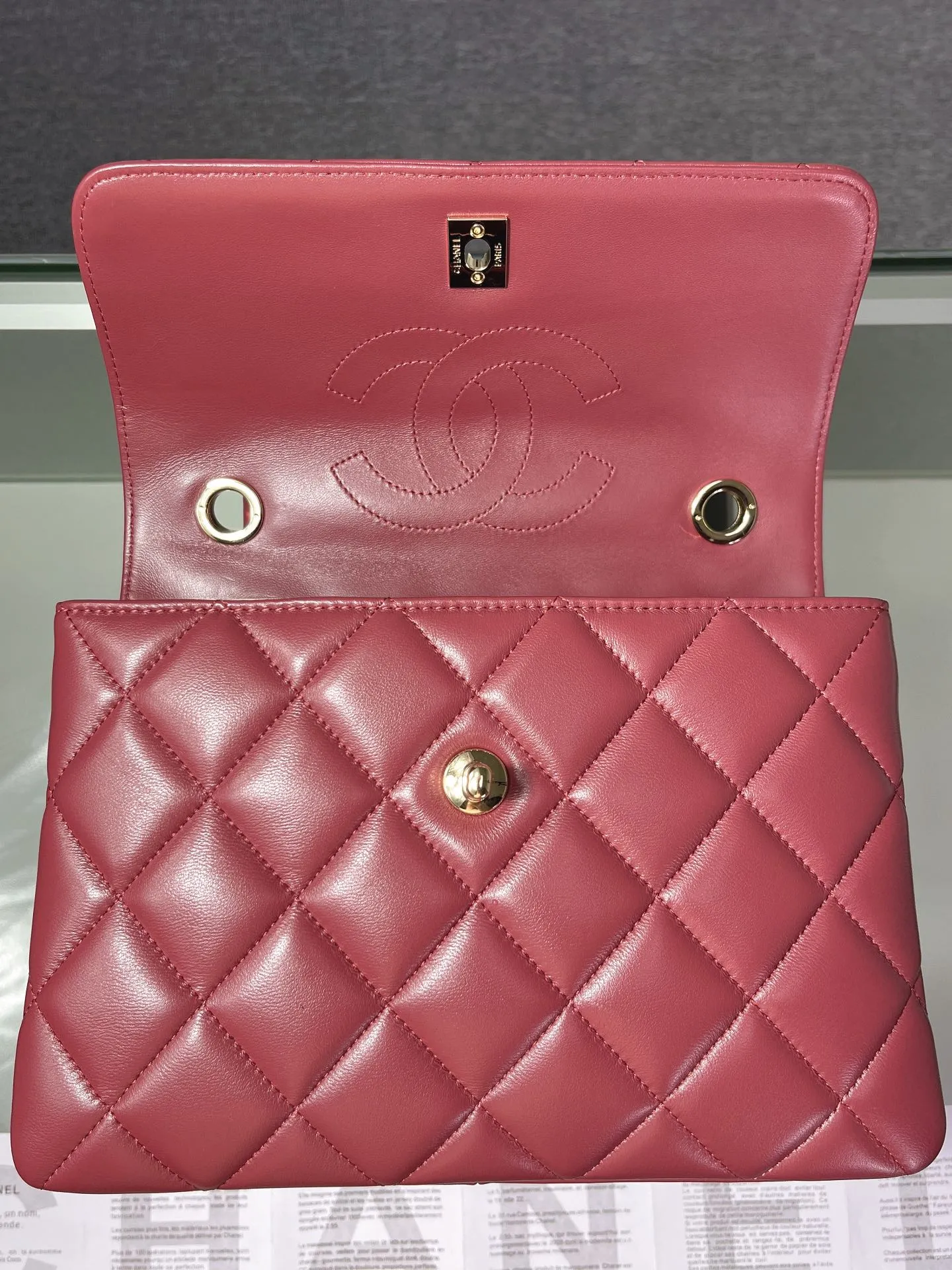 Chanel Small Quilted Lambskin Trendy CC Flap A92236 - Image 9