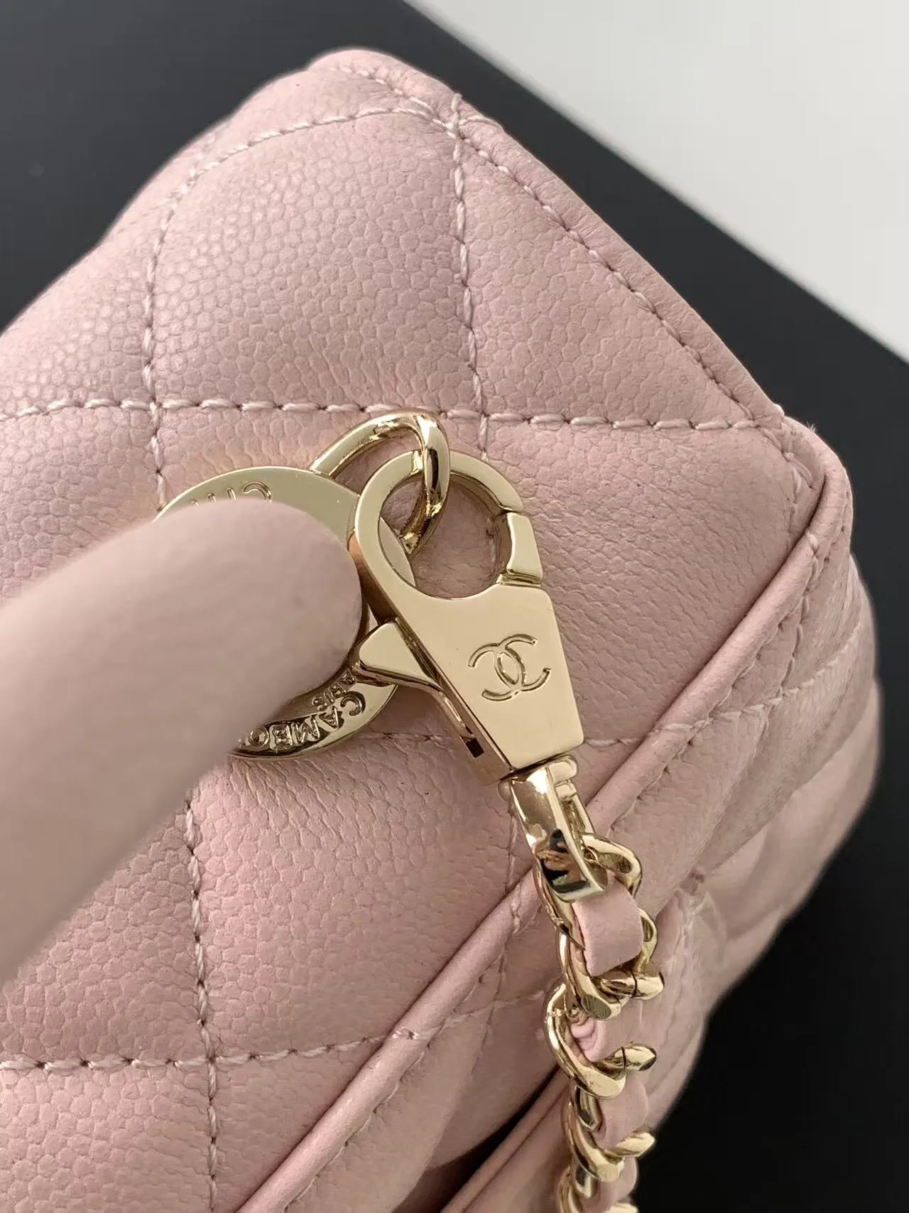 Chanel Caviar Quilted Extra Mini Coco Handle Flap AS2215 - 图片 10