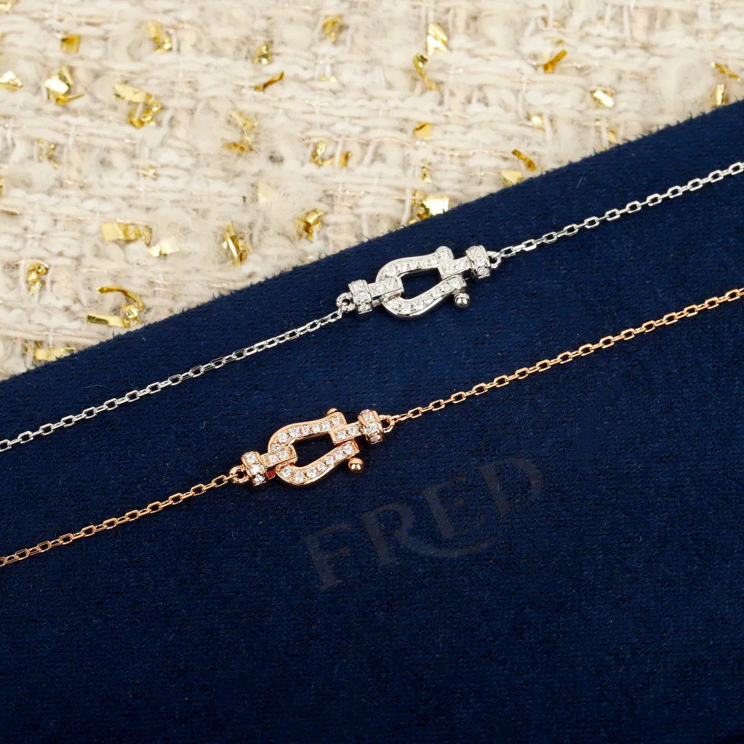 Fred Force 10 diamonds and Rose gold bracelet 6B0223 - Image 3