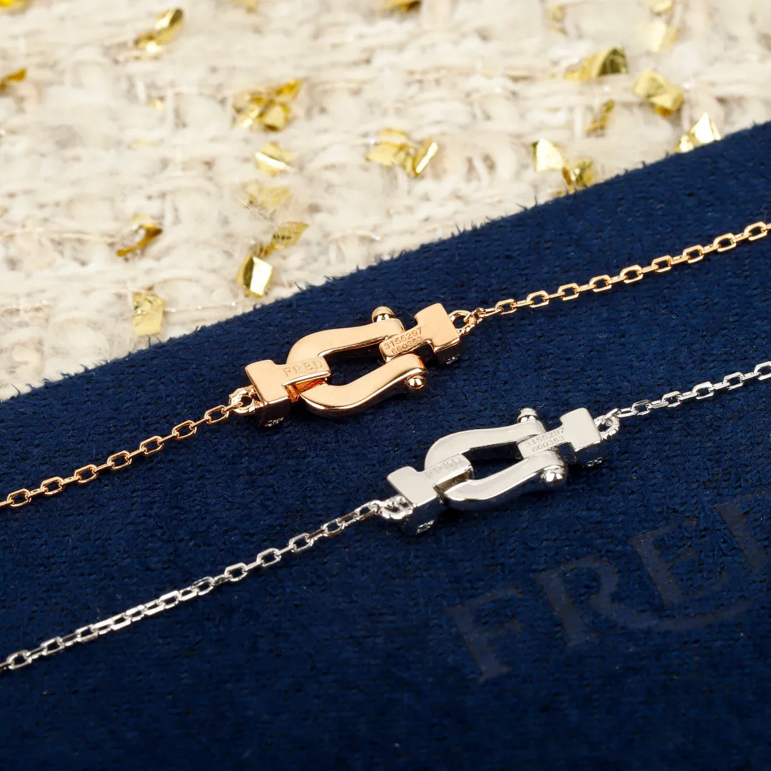 Fred Force 10 diamonds and gold bracelet 6B0225 - 图片 6