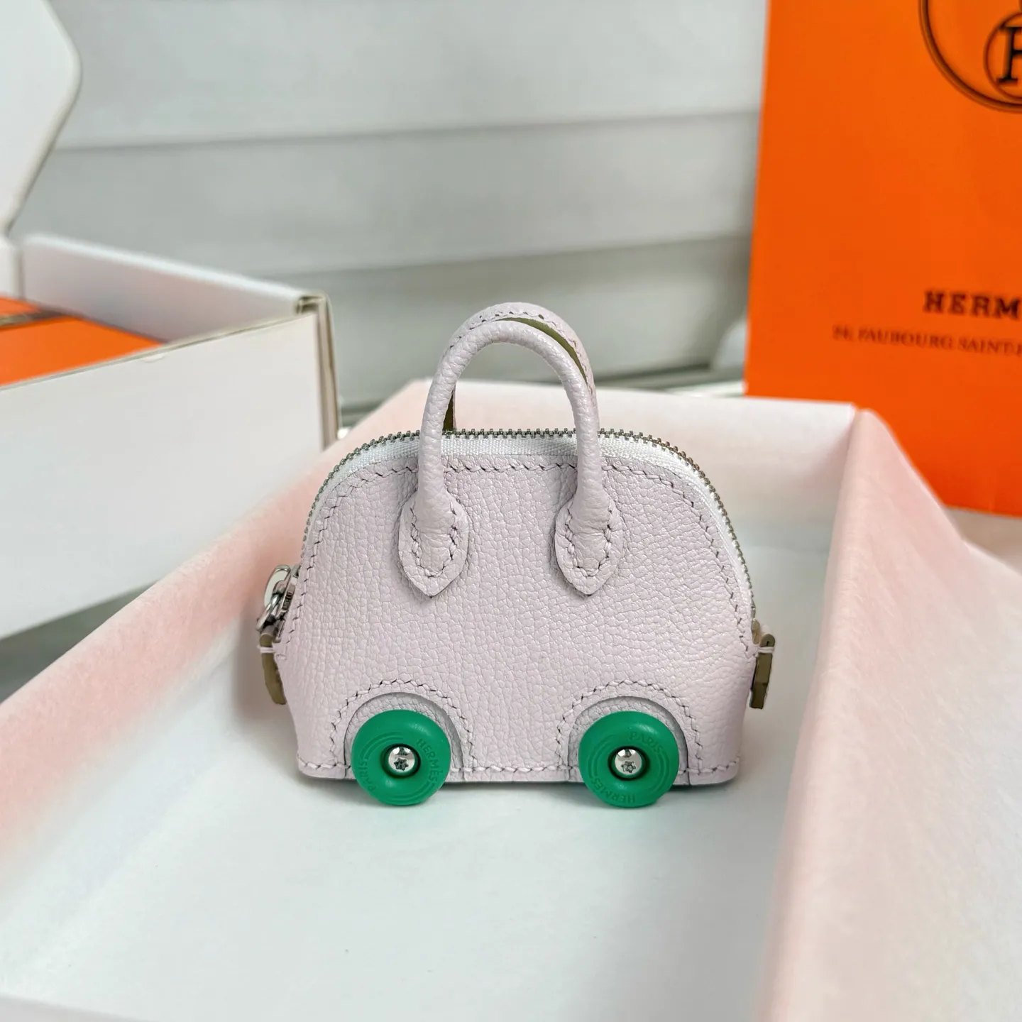 Hermes Mini Bolide On Wheels Bag H083969-001 - Image 3