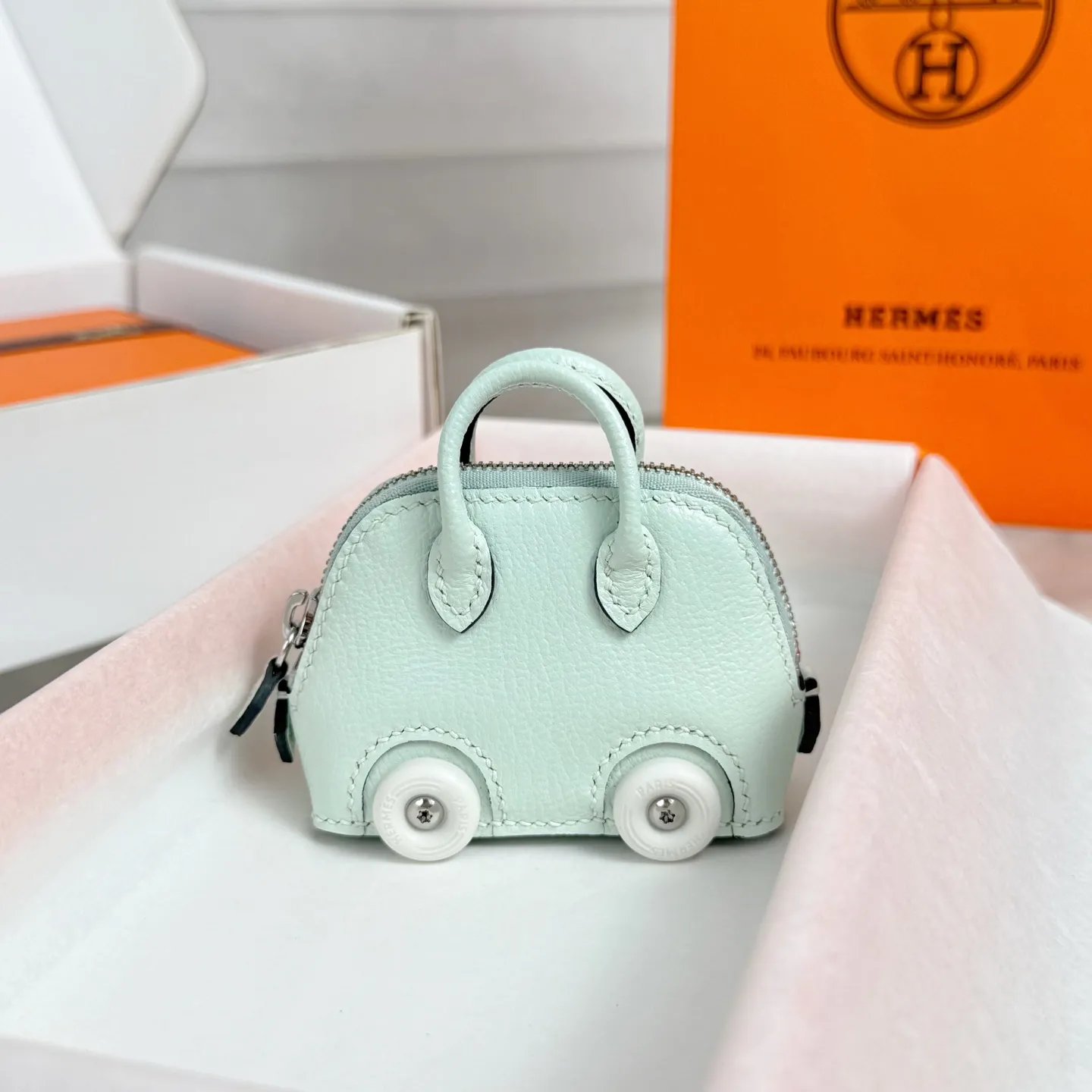 Hermes Mini Bolide On Wheels Bag H083969CKAA - Image 3