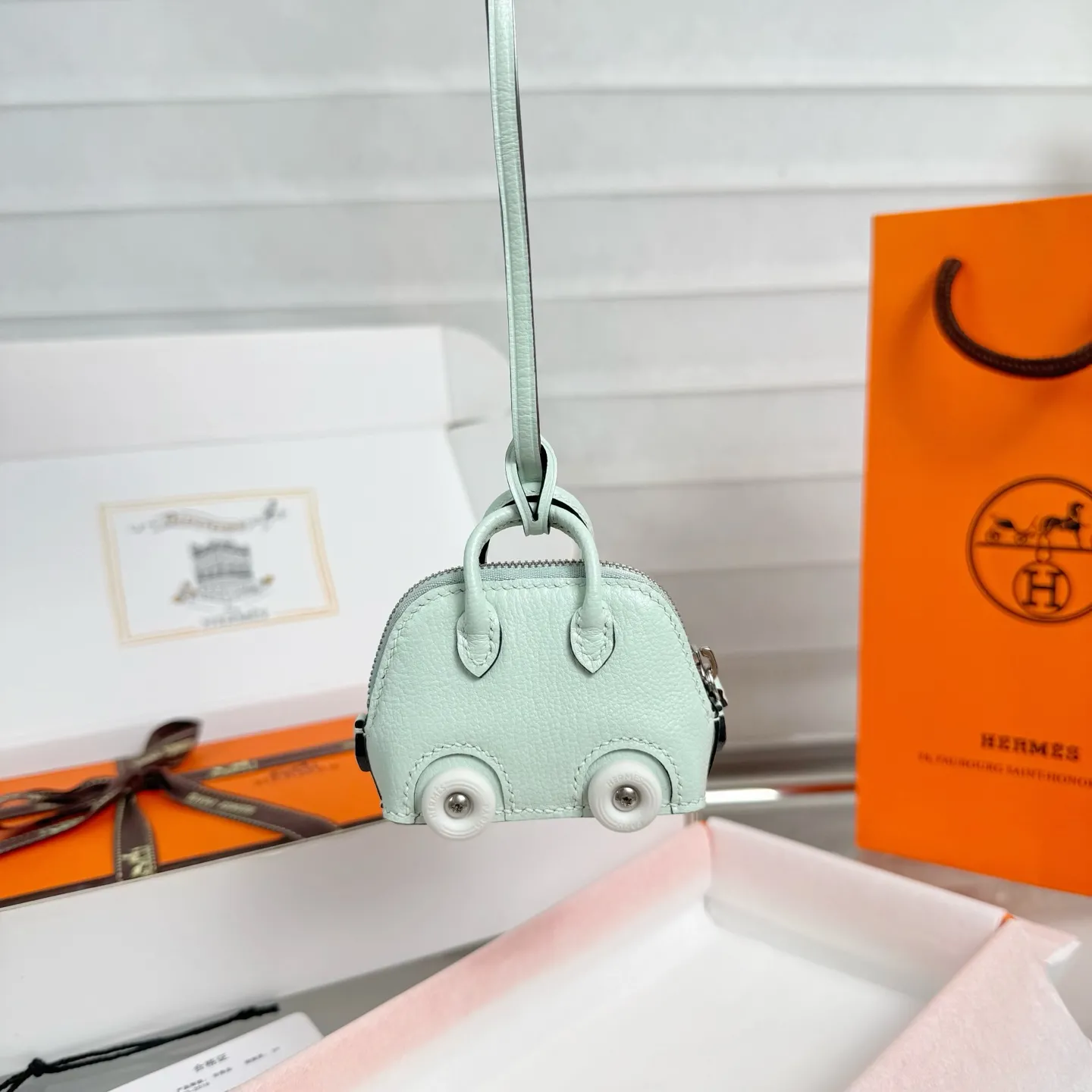 Hermes Mini Bolide On Wheels Bag H083969CKAA - Image 5