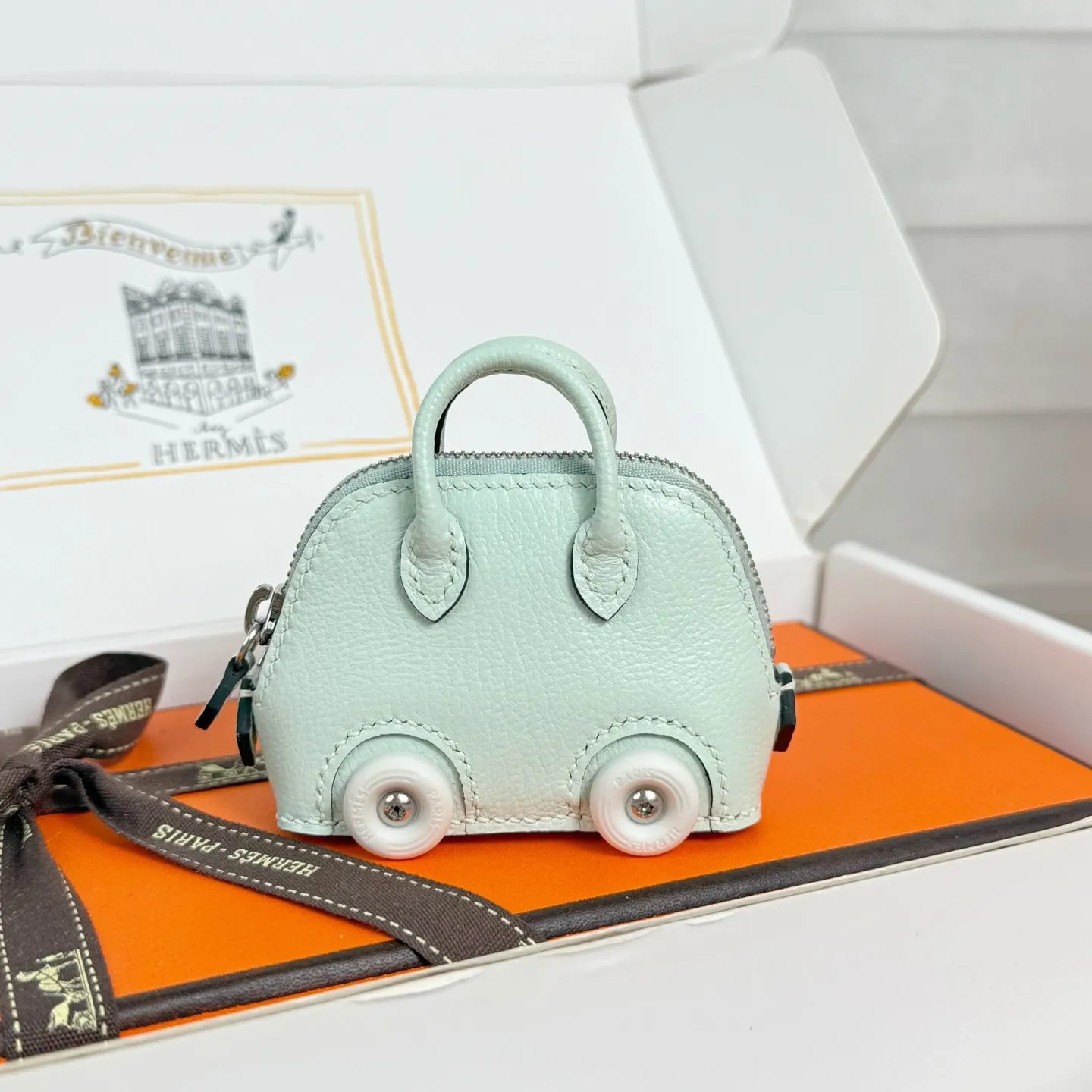 Hermes Mini Bolide On Wheels Bag H083969CKAA - Image 6
