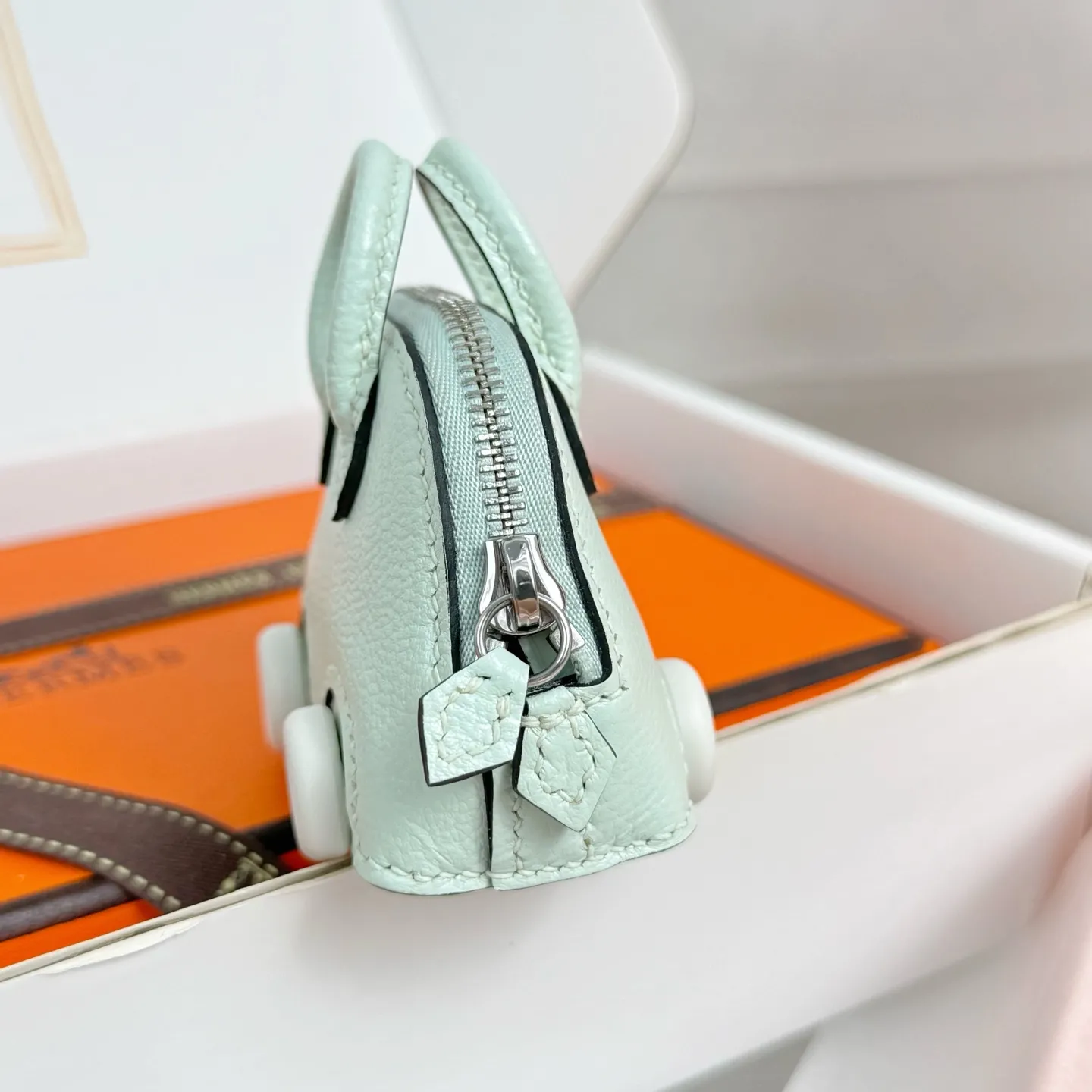 Hermes Mini Bolide On Wheels Bag H083969CKAA - Image 7
